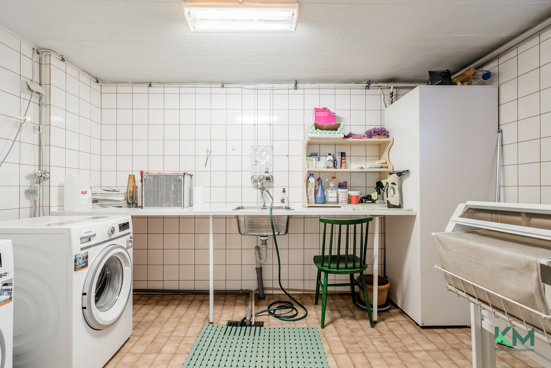 Kellarikerros kodinhoitotila.