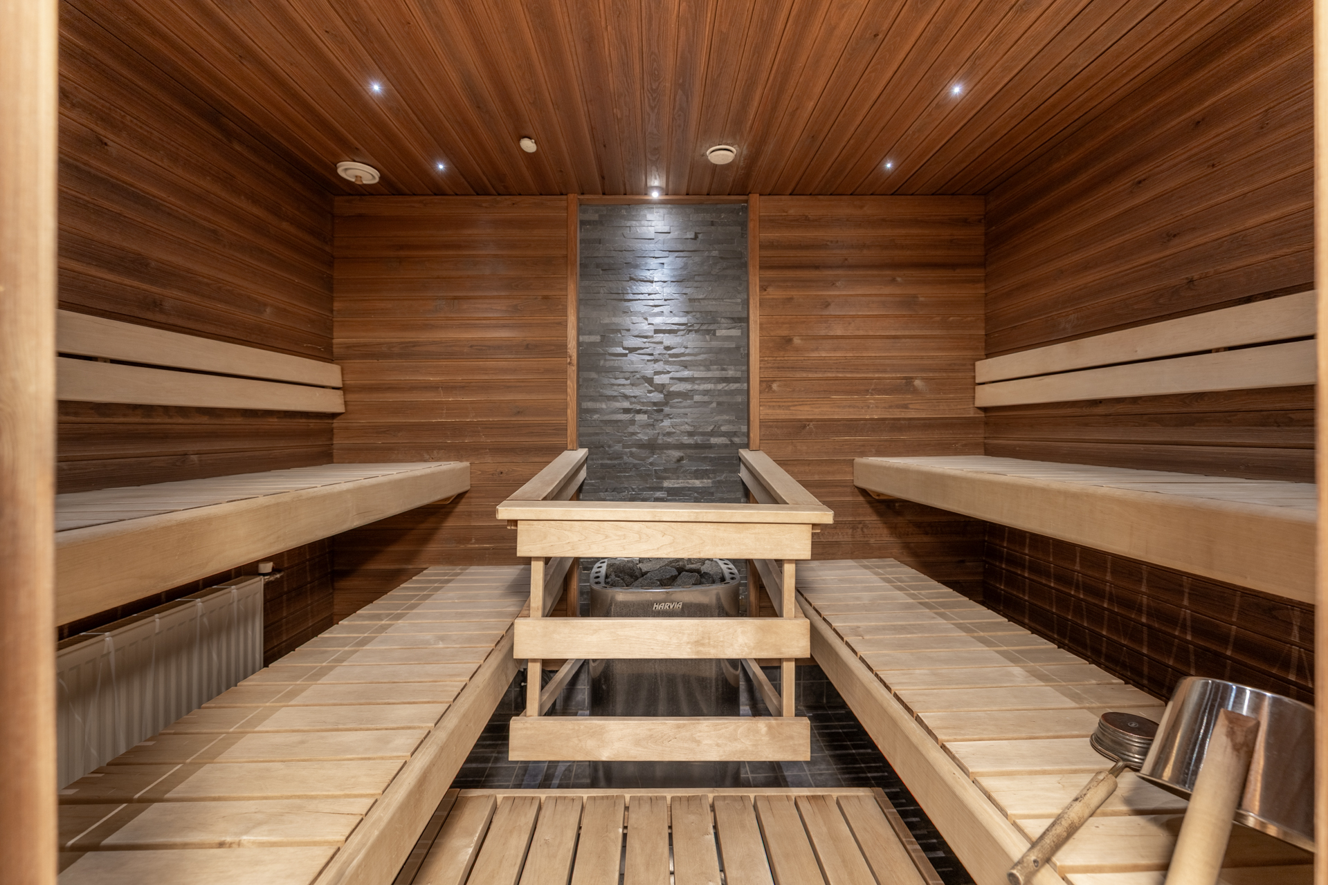 Taloyhtiön sauna uusittu linjasaneerauksen yhteydessä