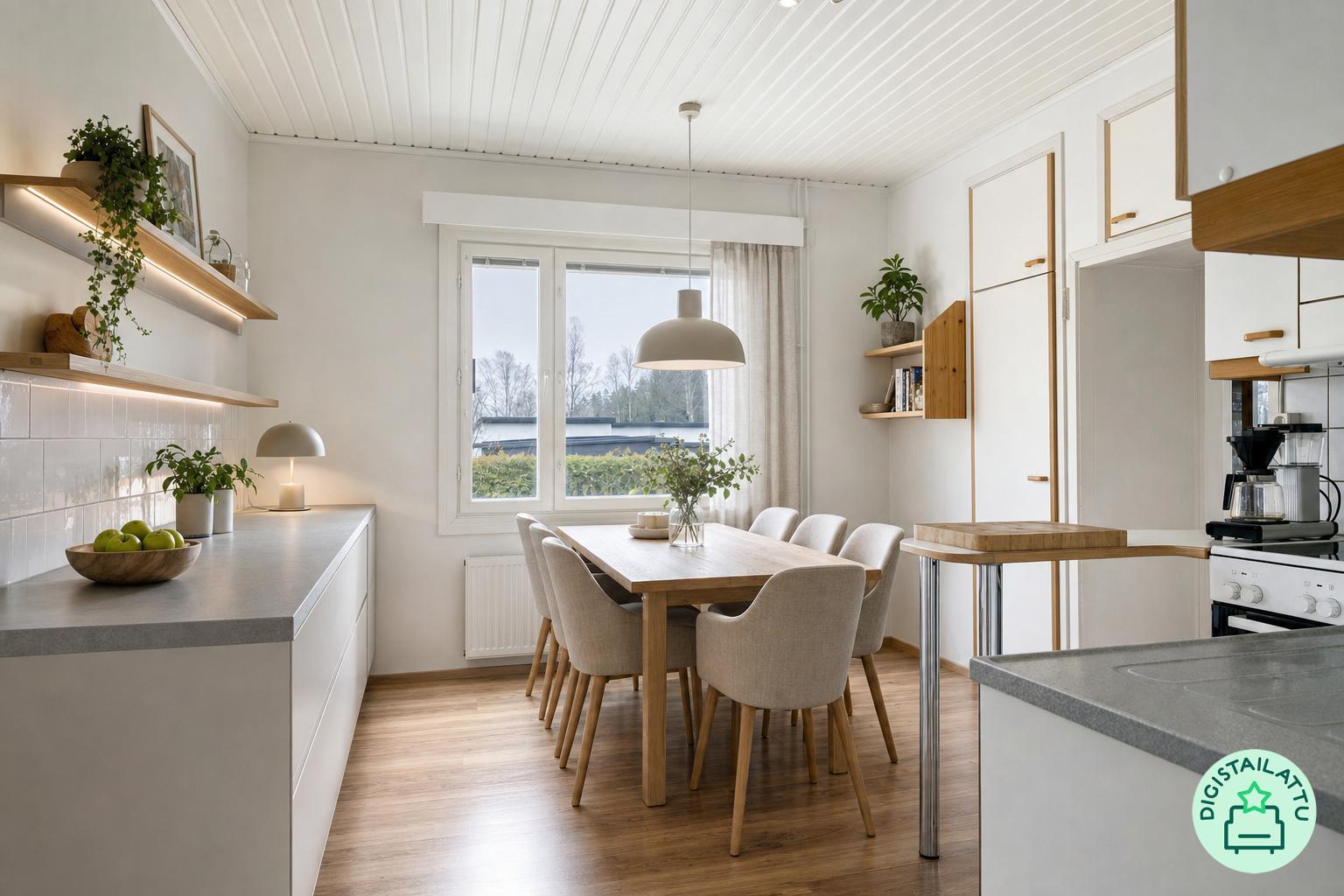näe keittiö modernisoituna