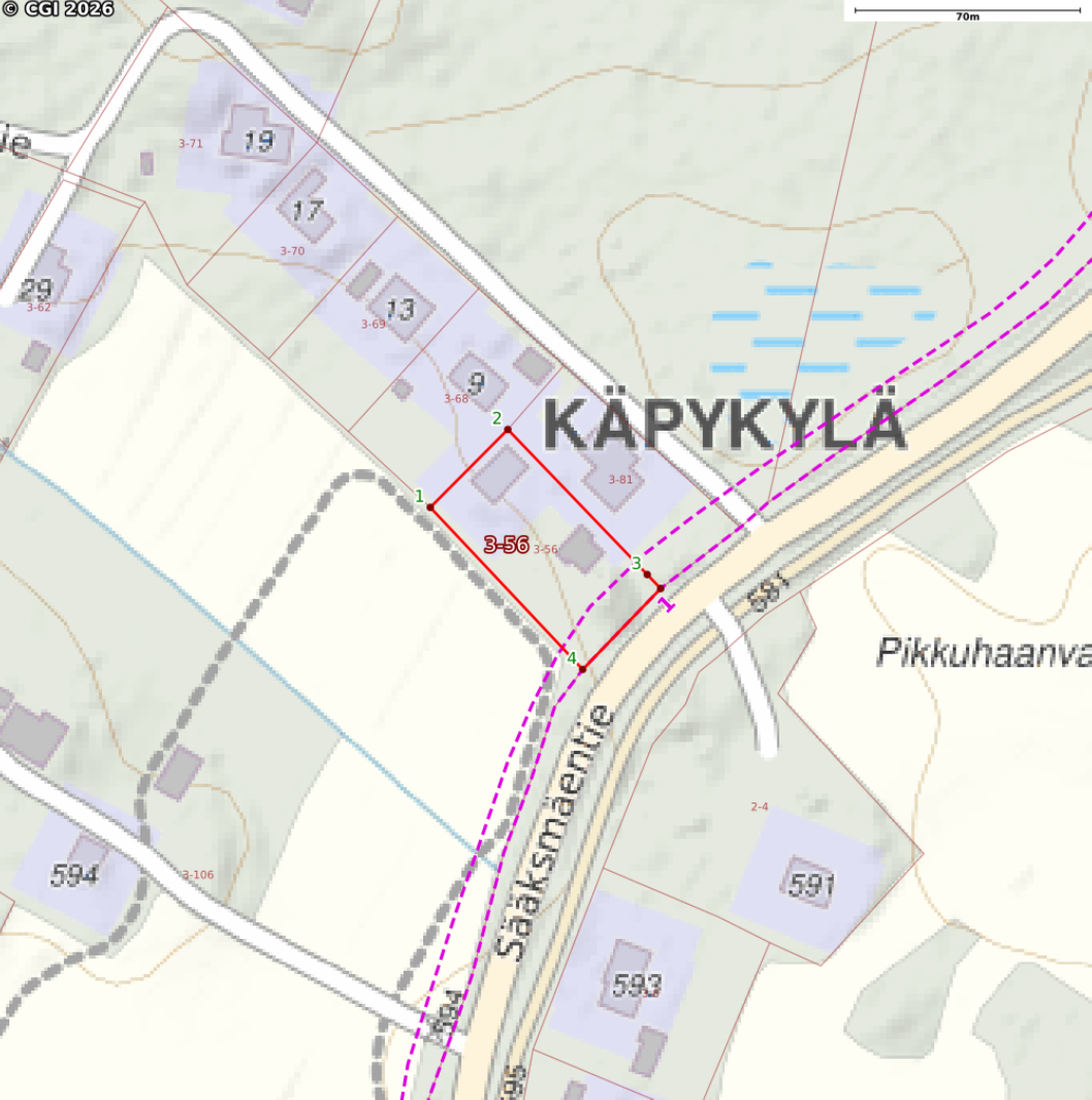 Sääksmäentie 580, Sääksmäki, Valkeakoski