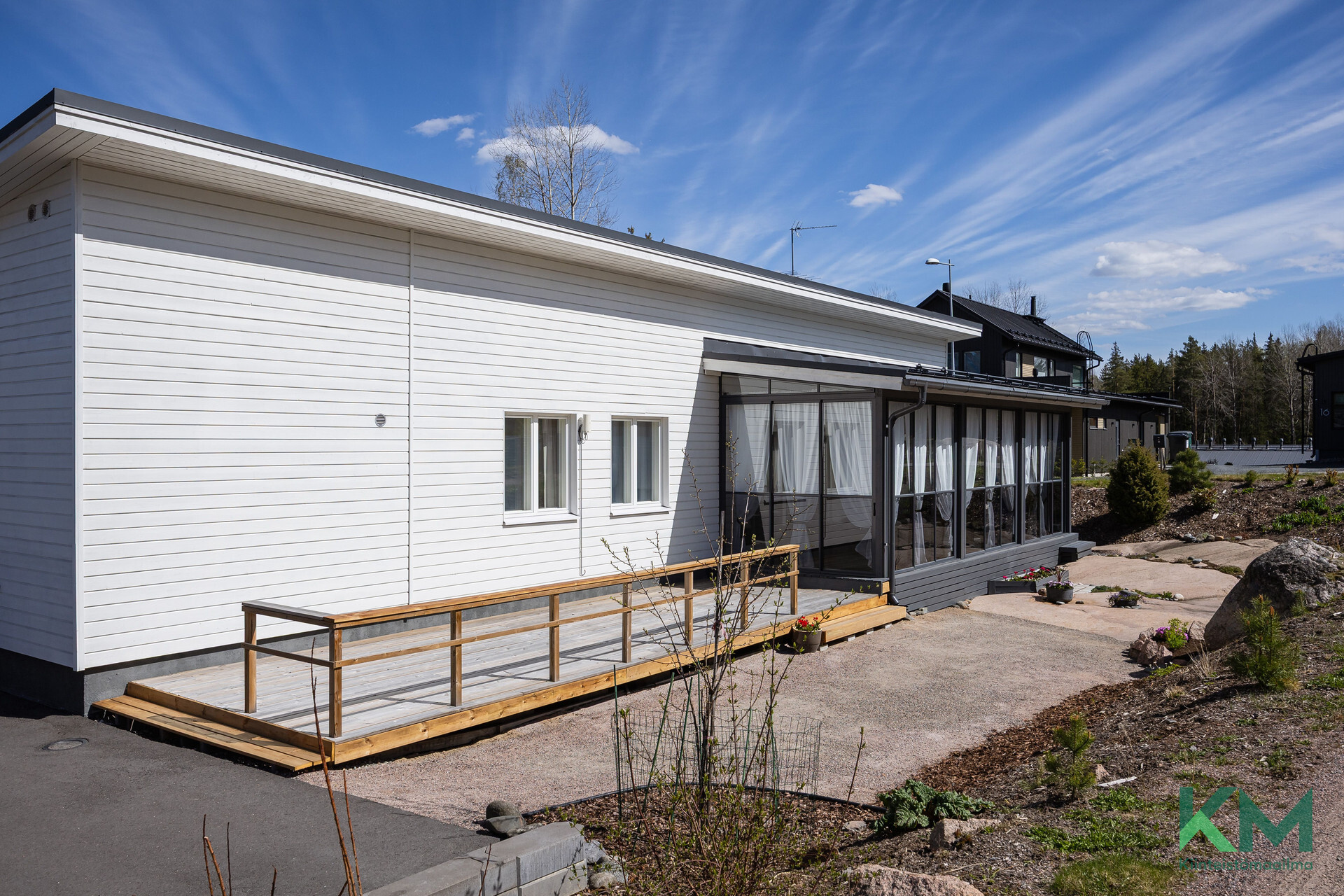 näkymä takapihalle