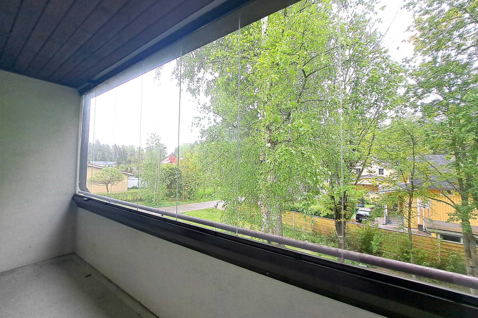 näkymää parvekkeelta