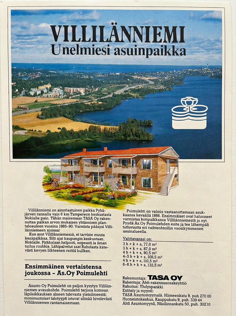Villilänniemi 8, Villilänniemi, Tampere