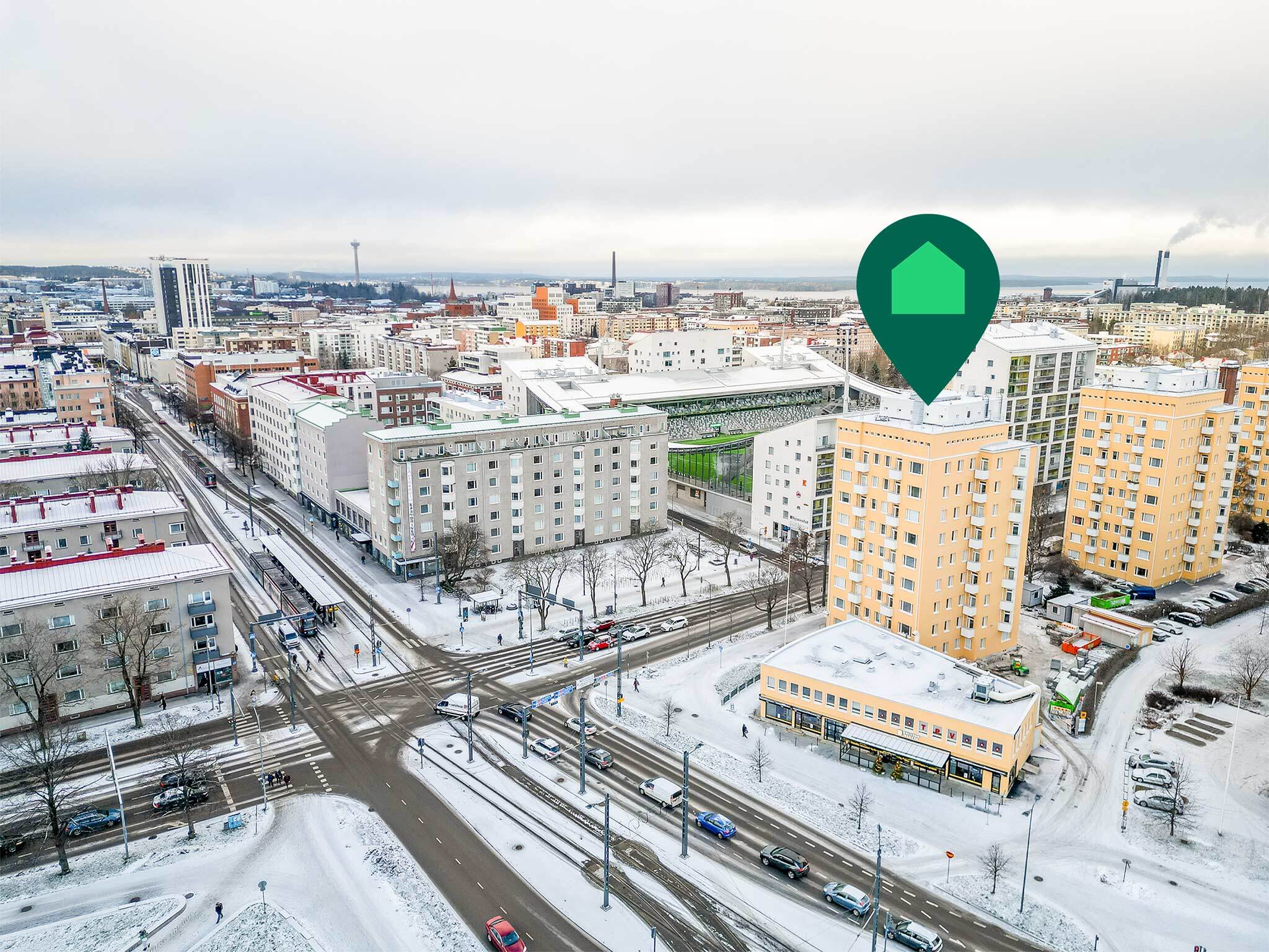 Kalevan puistotie 23, Kaleva, Tampere