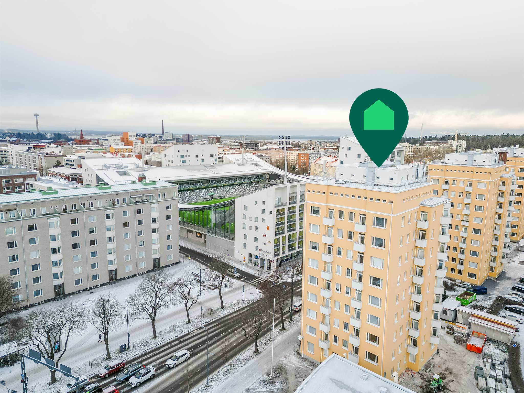 Kalevan puistotie 23, Kaleva, Tampere