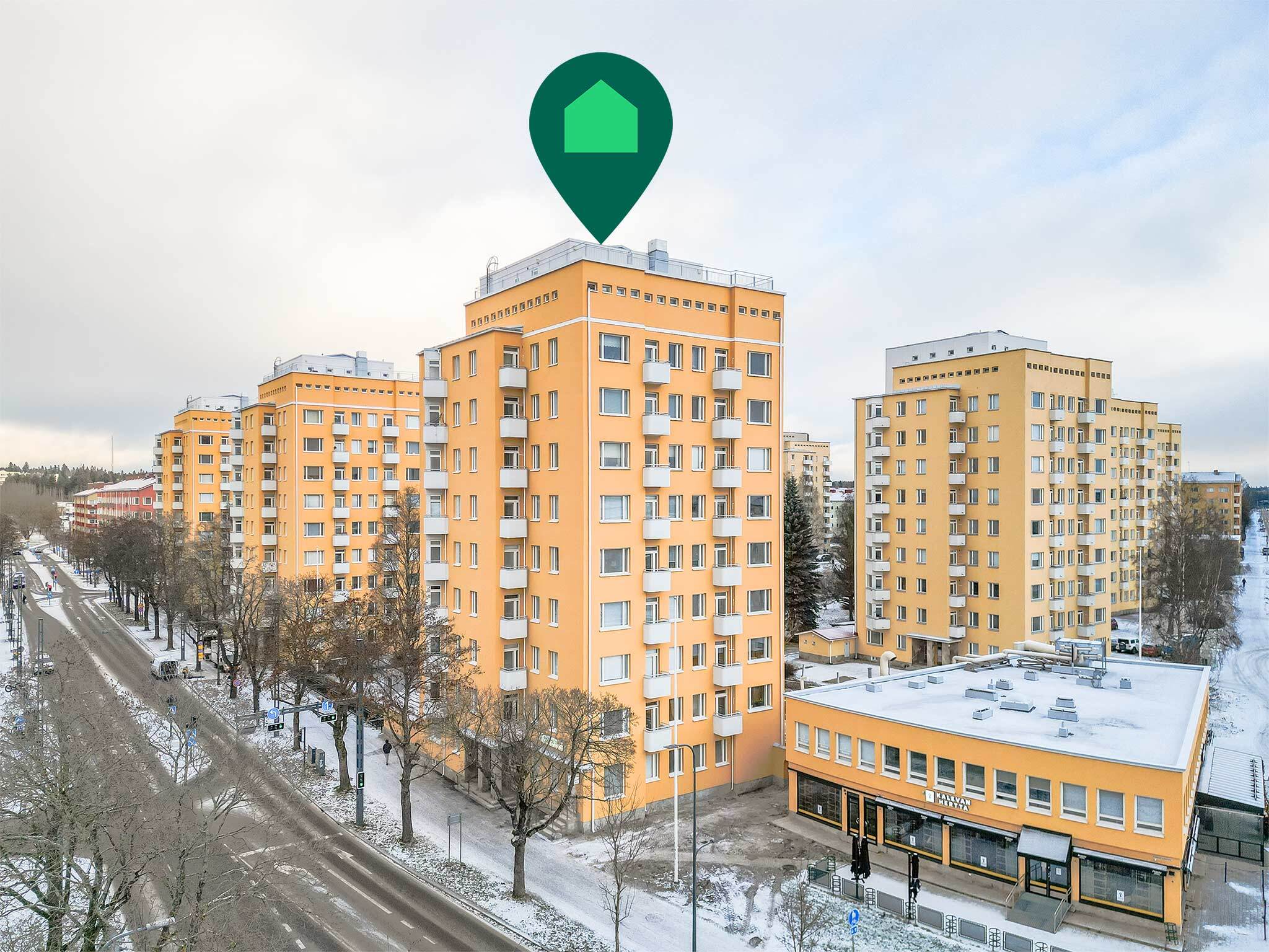 Kalevan puistotie 23, Kaleva, Tampere