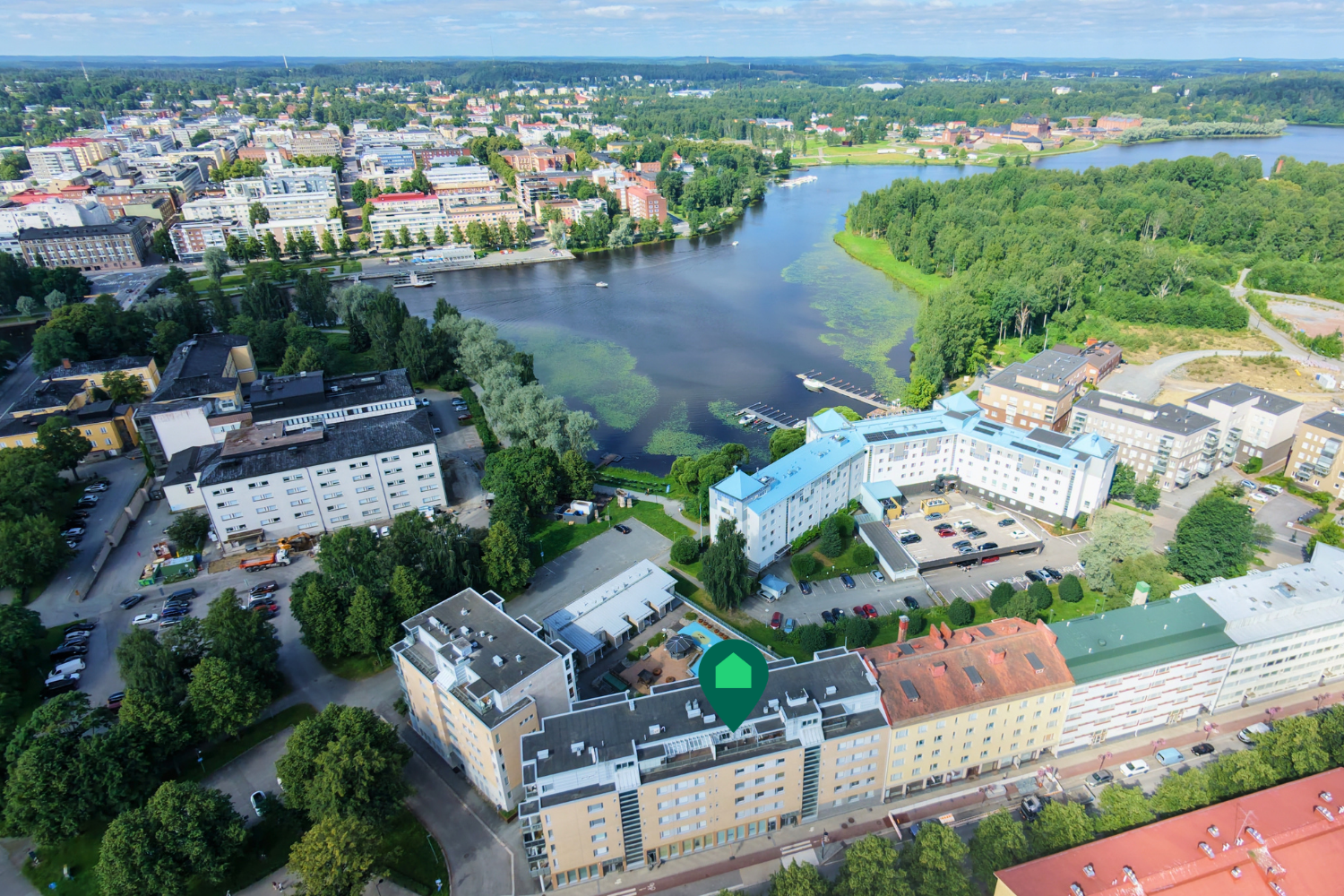 Hämeentie 1, Keinusaari, Hämeenlinna