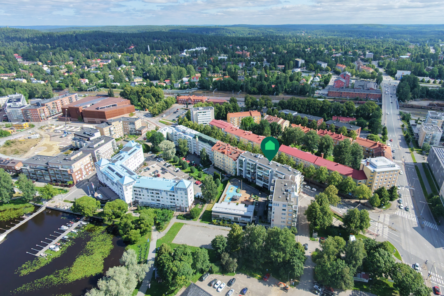 Hämeentie 1, Keinusaari, Hämeenlinna