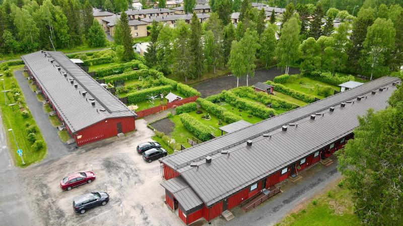 Hyvällä ja vehreällä paikalla oleva taloyhtiö
