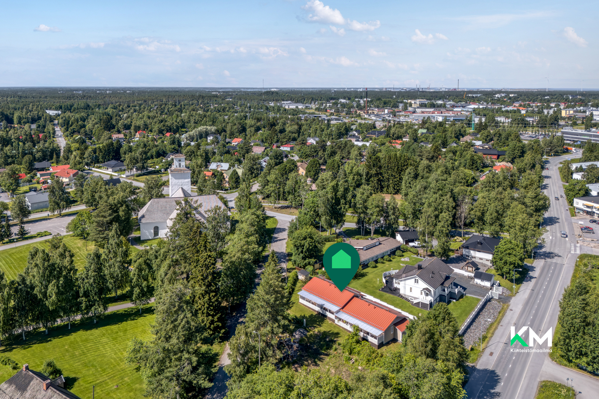 Ventuksentie 34, Kirkonmäki, Kokkola