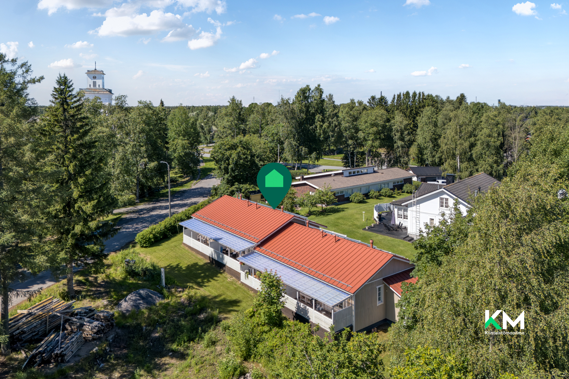 Ventuksentie 34, Kirkonmäki, Kokkola