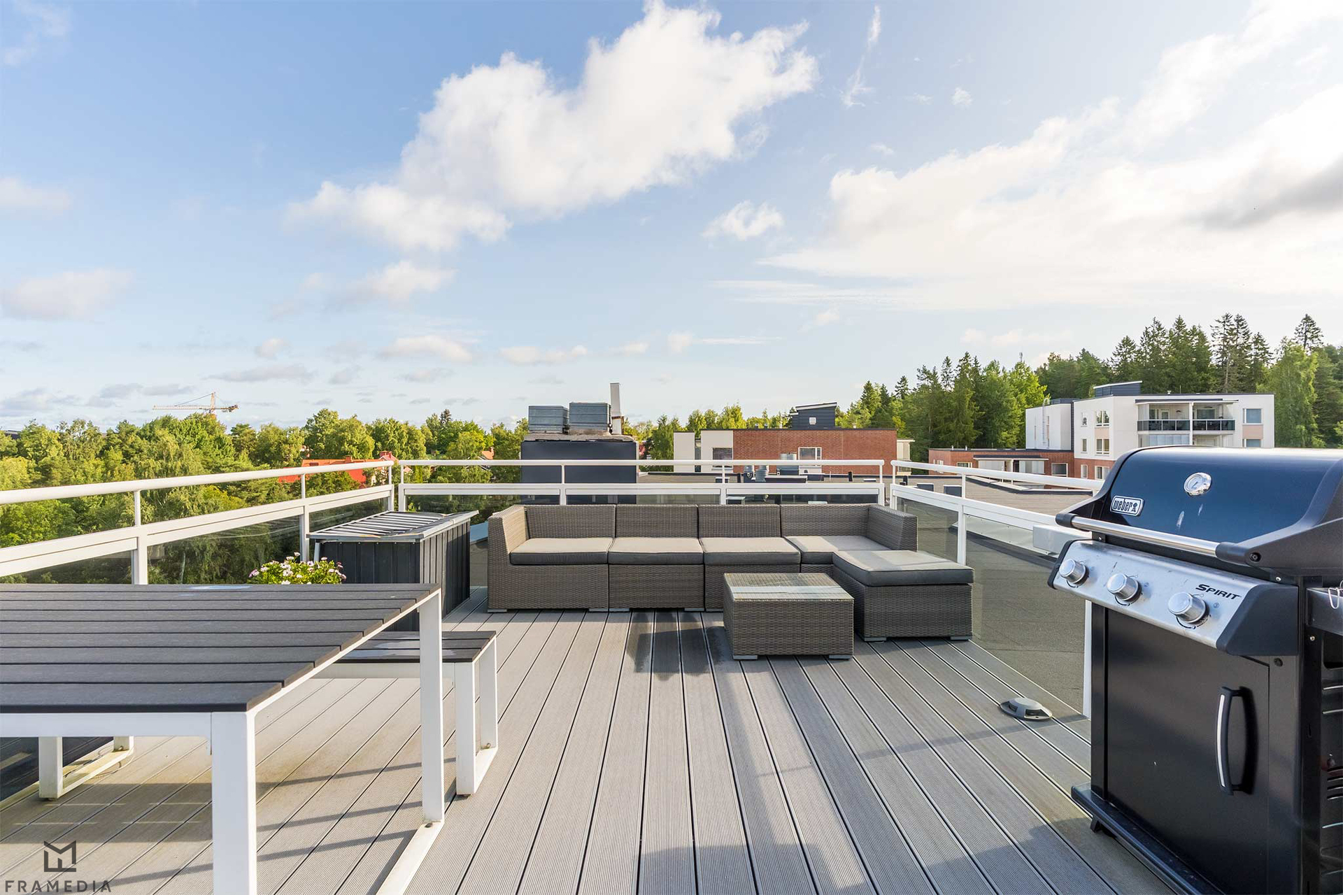 Täällä kelpaa grillata porukalla