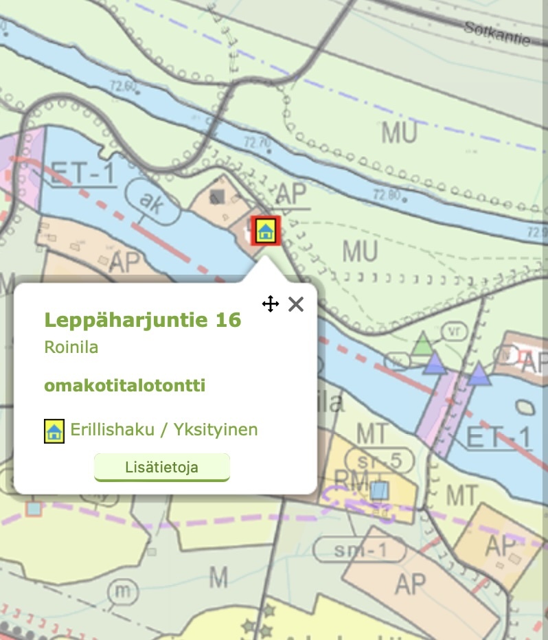 Leppäharjuntie 16, Utajärvi