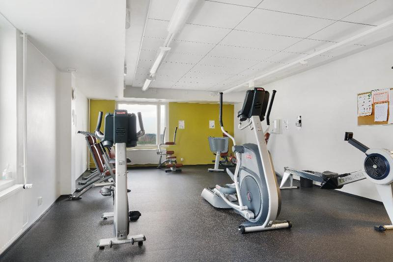 Kuntosali 13. kerroksessa