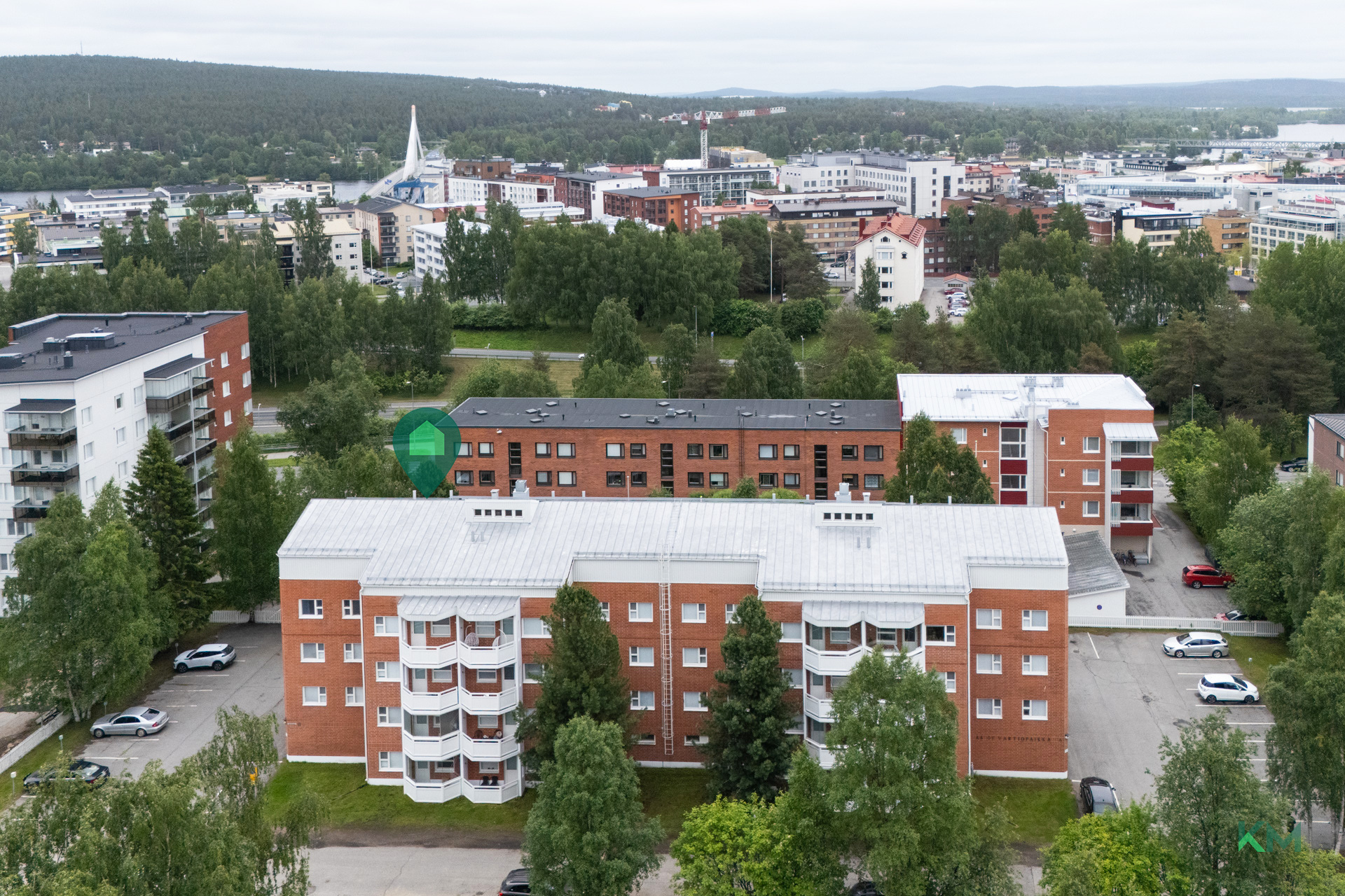 Vartiokatu 24-28, Keskusta, Rovaniemi