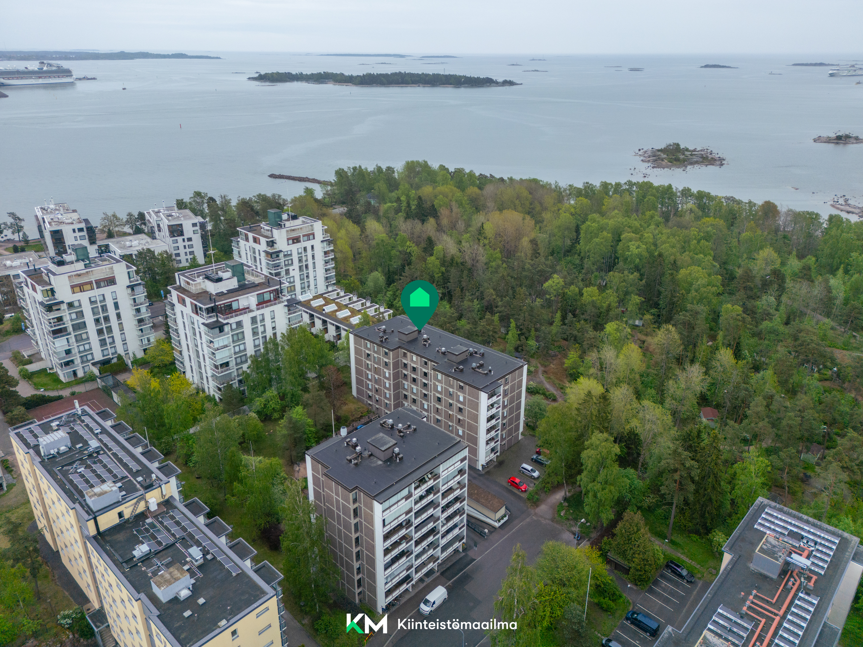 Melkonkatu 1, Lauttasaari, Helsinki