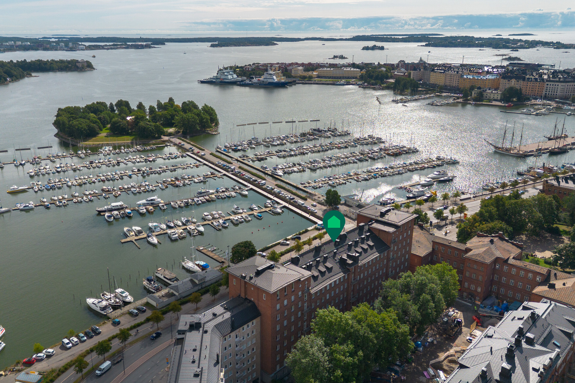 Pohjoisranta 20b, Kruununhaka, Helsinki