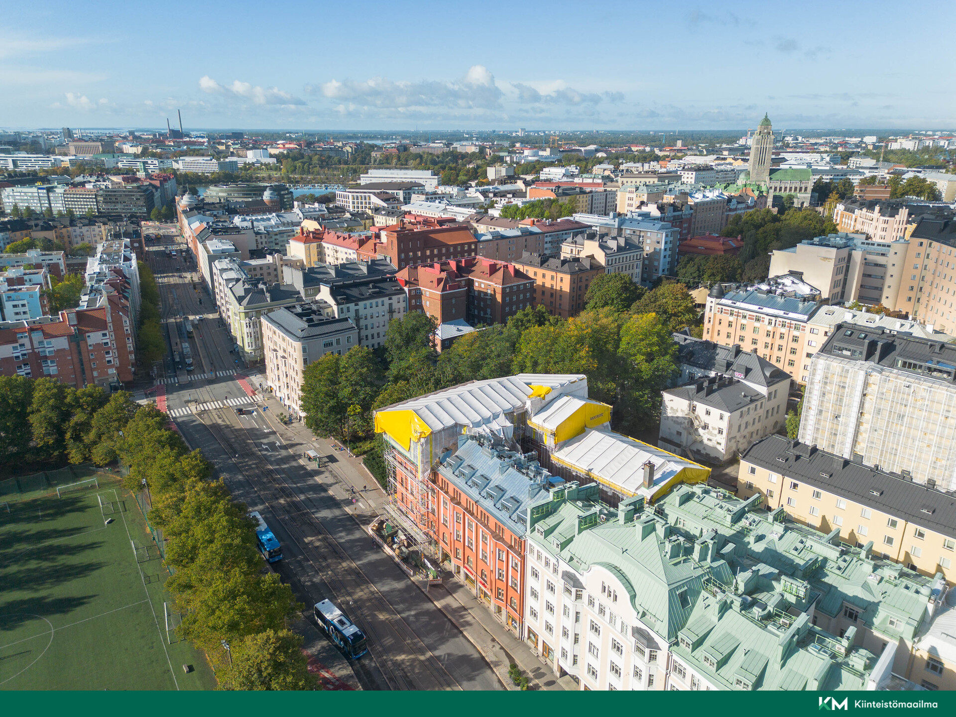 Hämeentietä lounaaseen