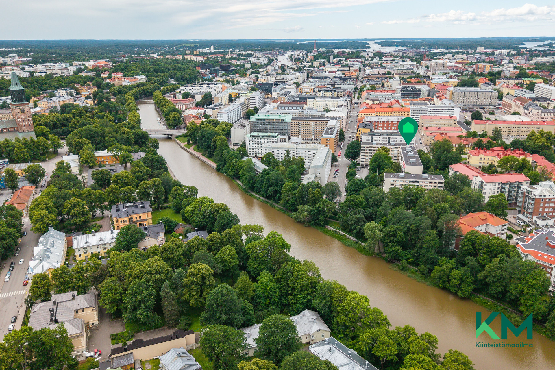 Yliopistonkatu 1-3, Keskusta, Turku