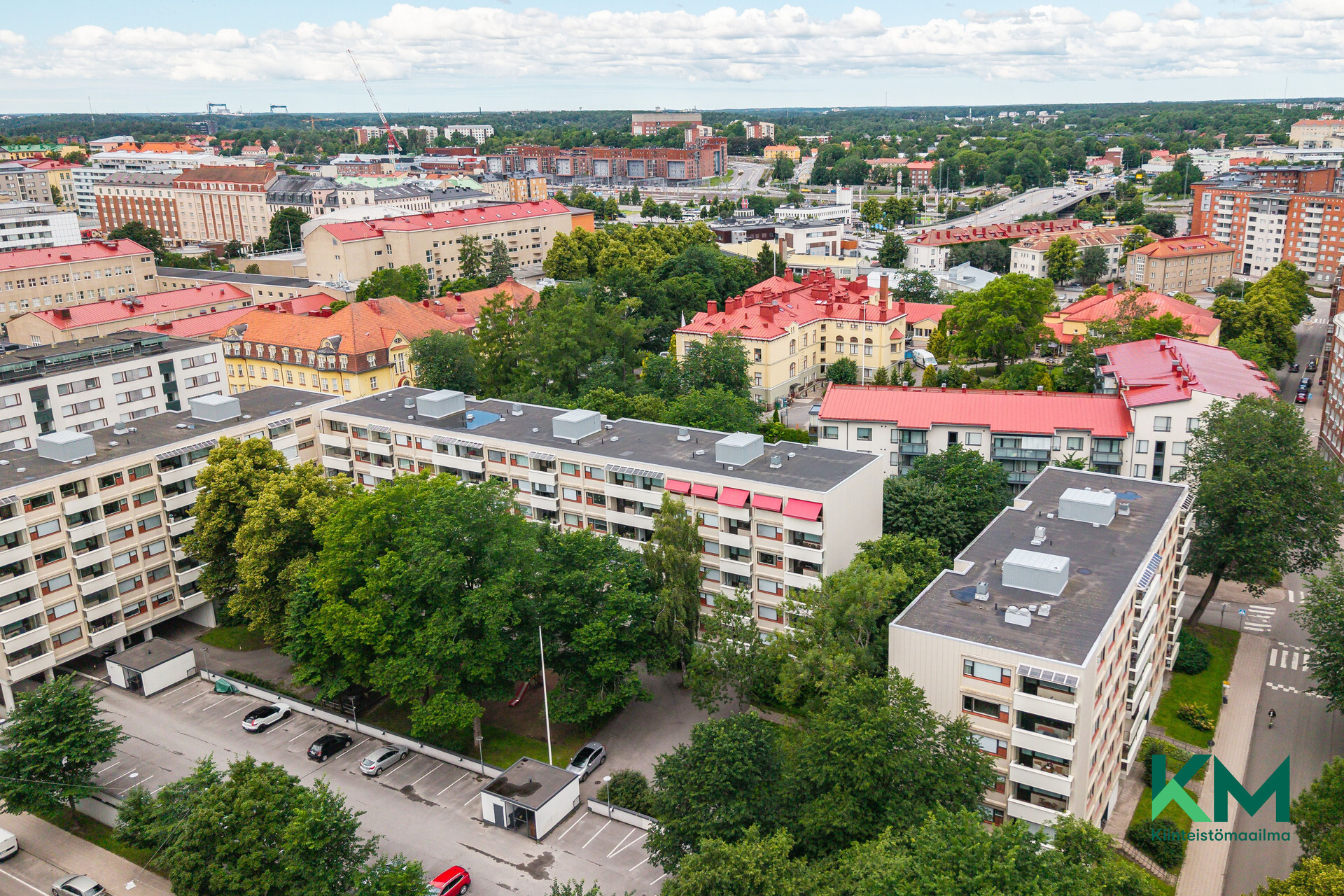 Yliopistonkatu 1-3, Keskusta, Turku