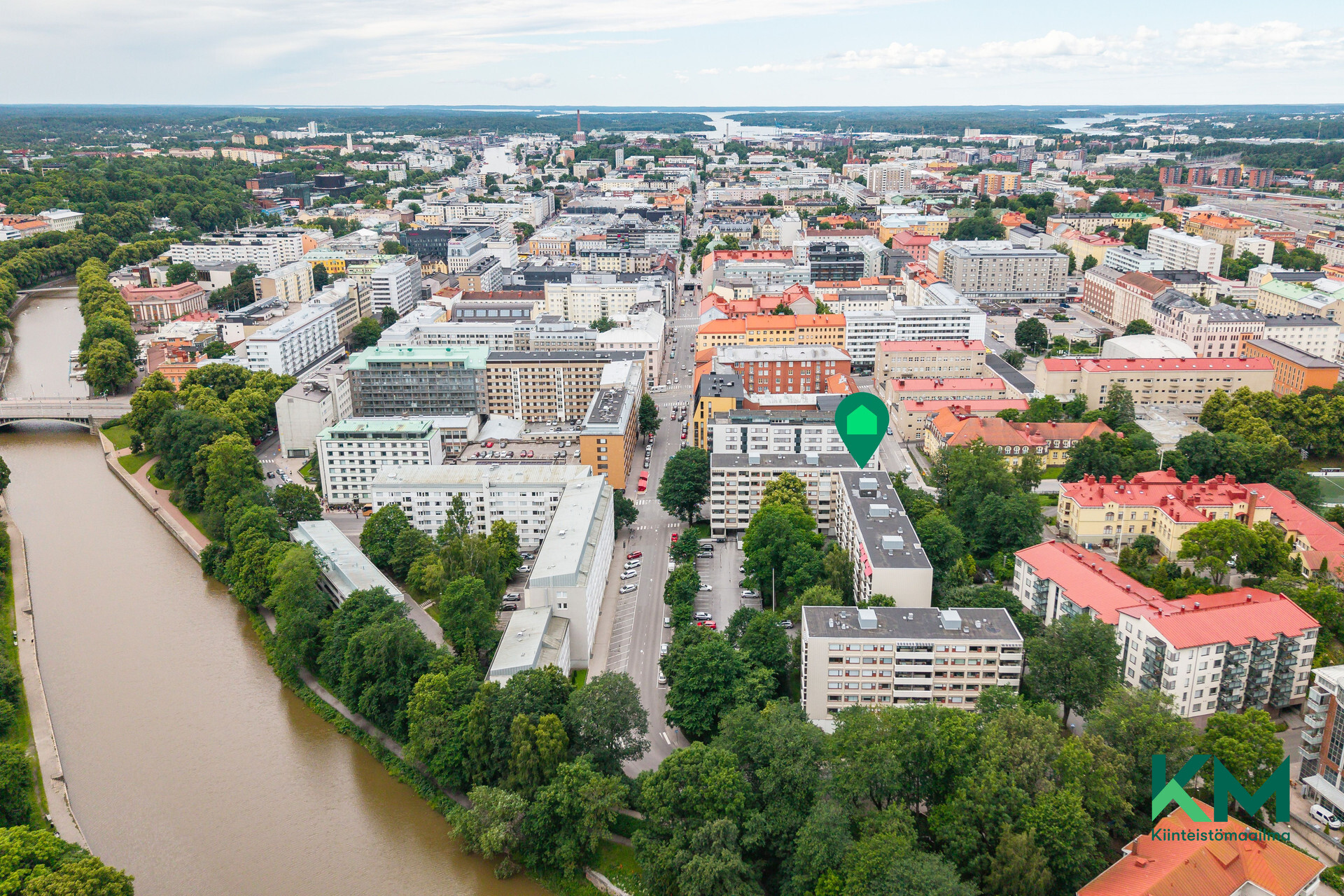 Yliopistonkatu 1-3, Keskusta, Turku