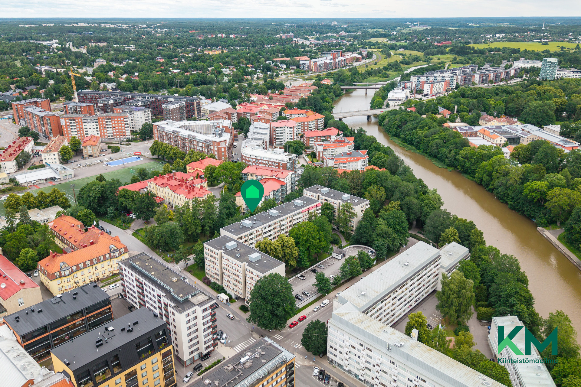 Yliopistonkatu 1-3, Keskusta, Turku