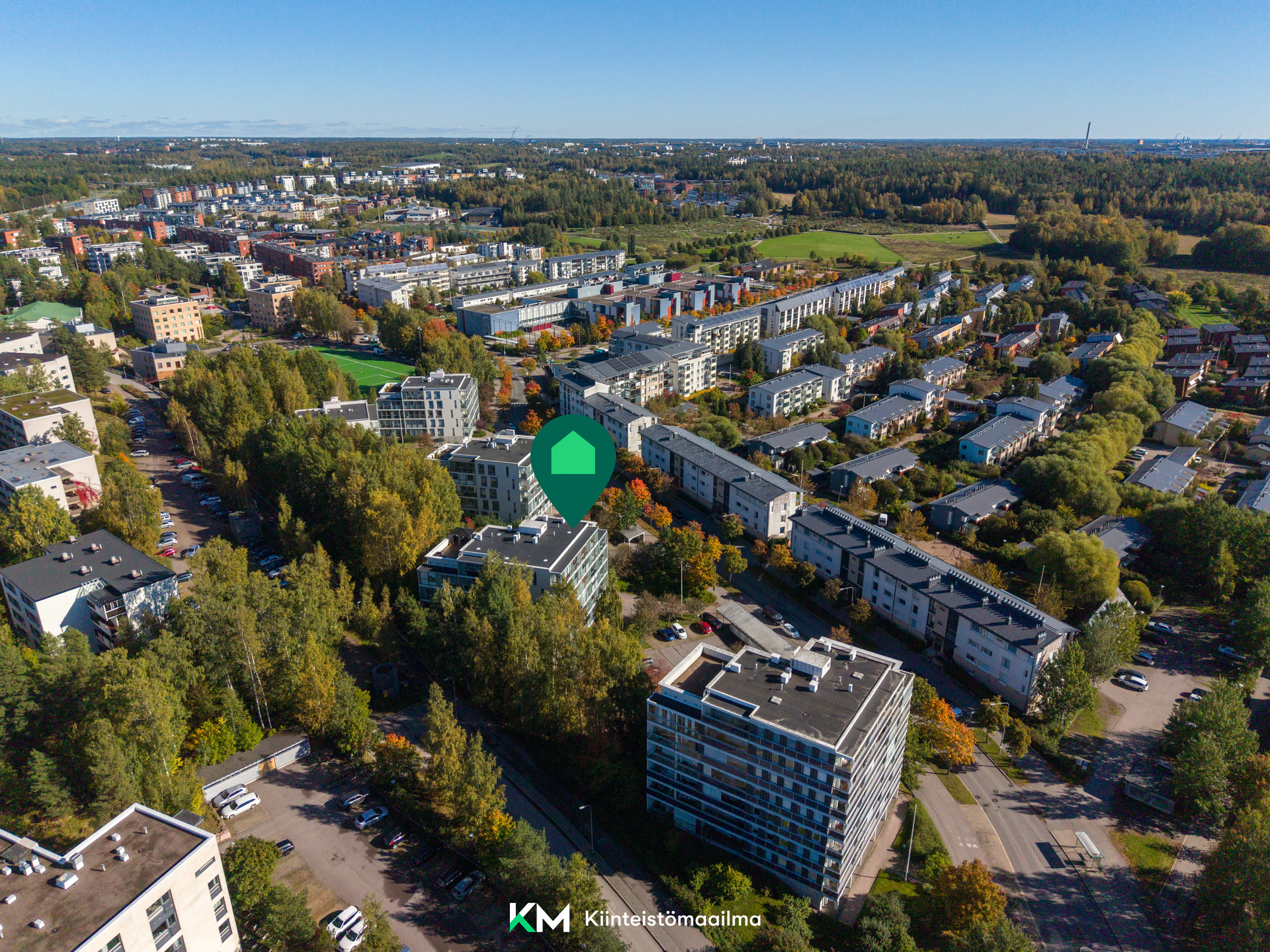 Ilmakuvaa alueelta