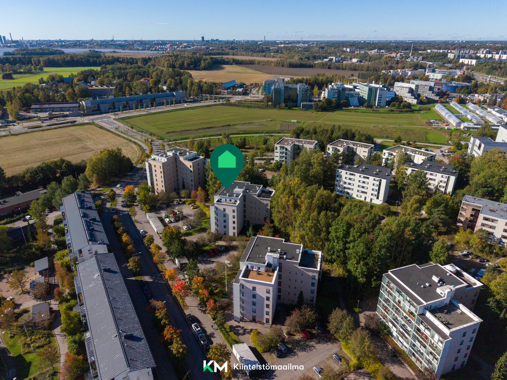 Ilmakuvaa alueelta