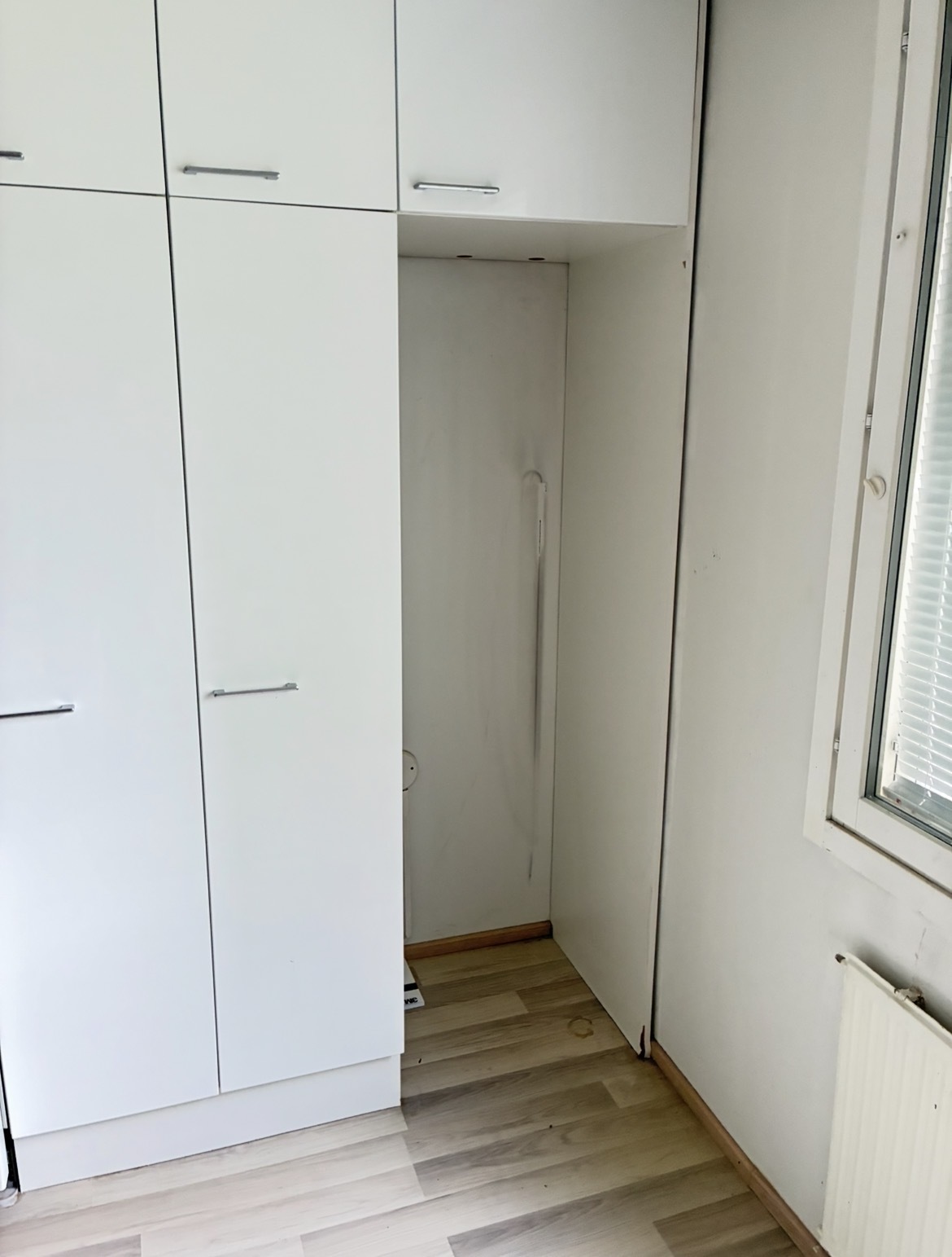 Jääkaappi puuttuu