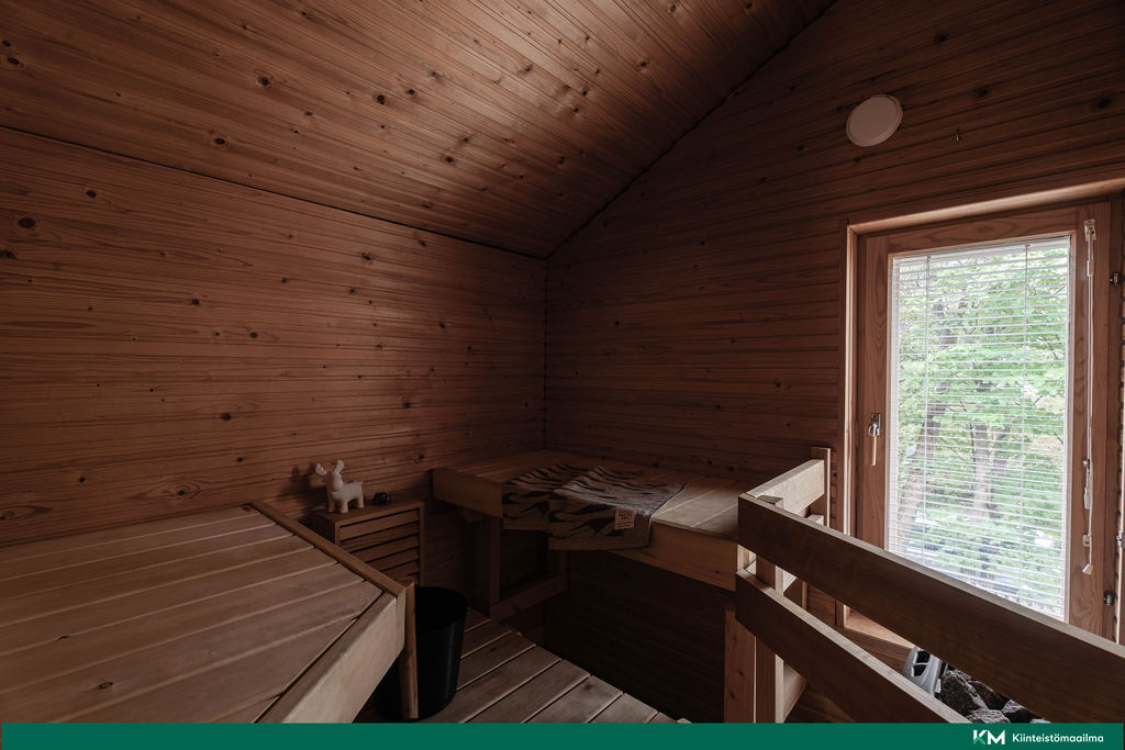 ikkunallinen sauna