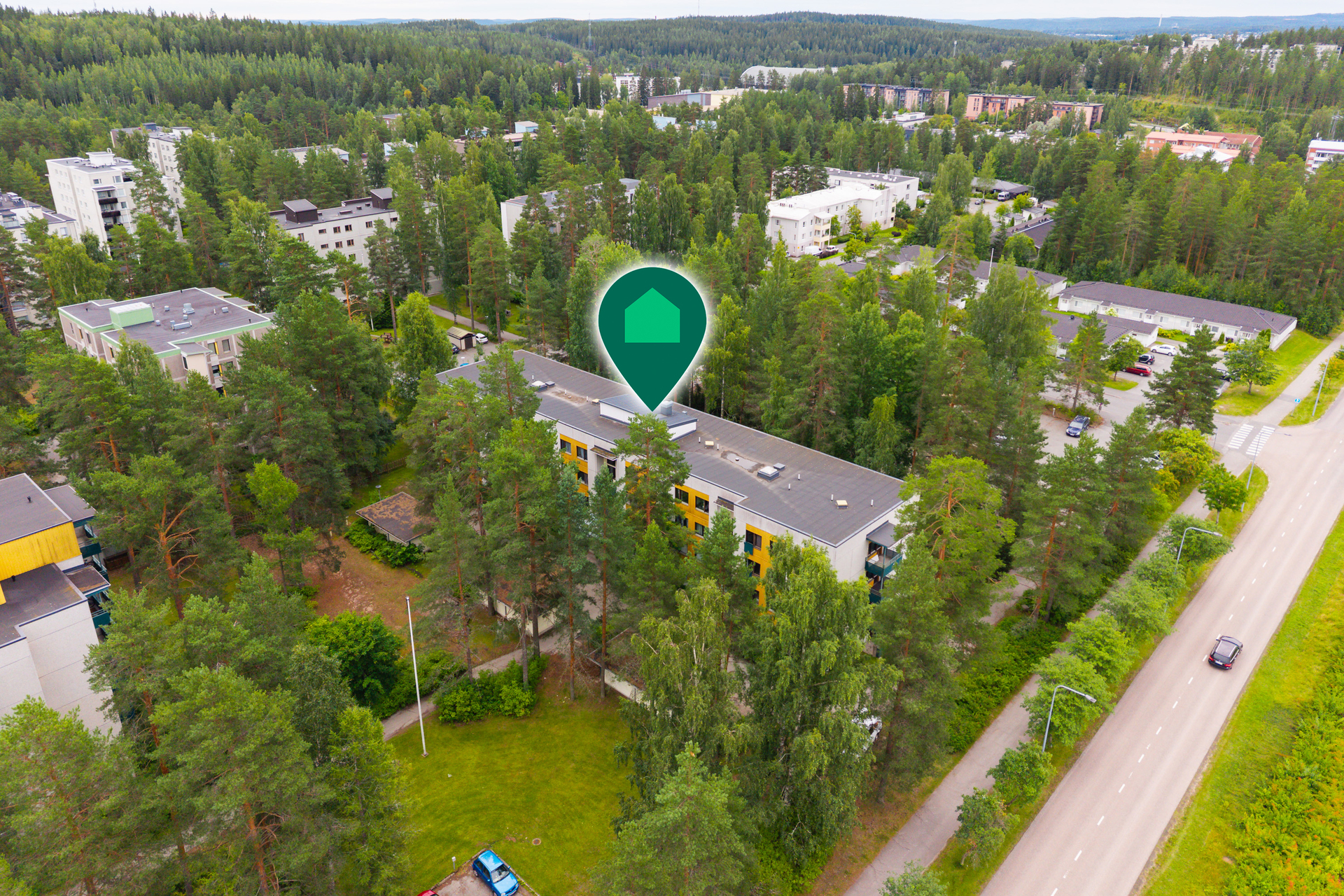 Puolukkakuja 1, Kangaslampi, Jyväskylä