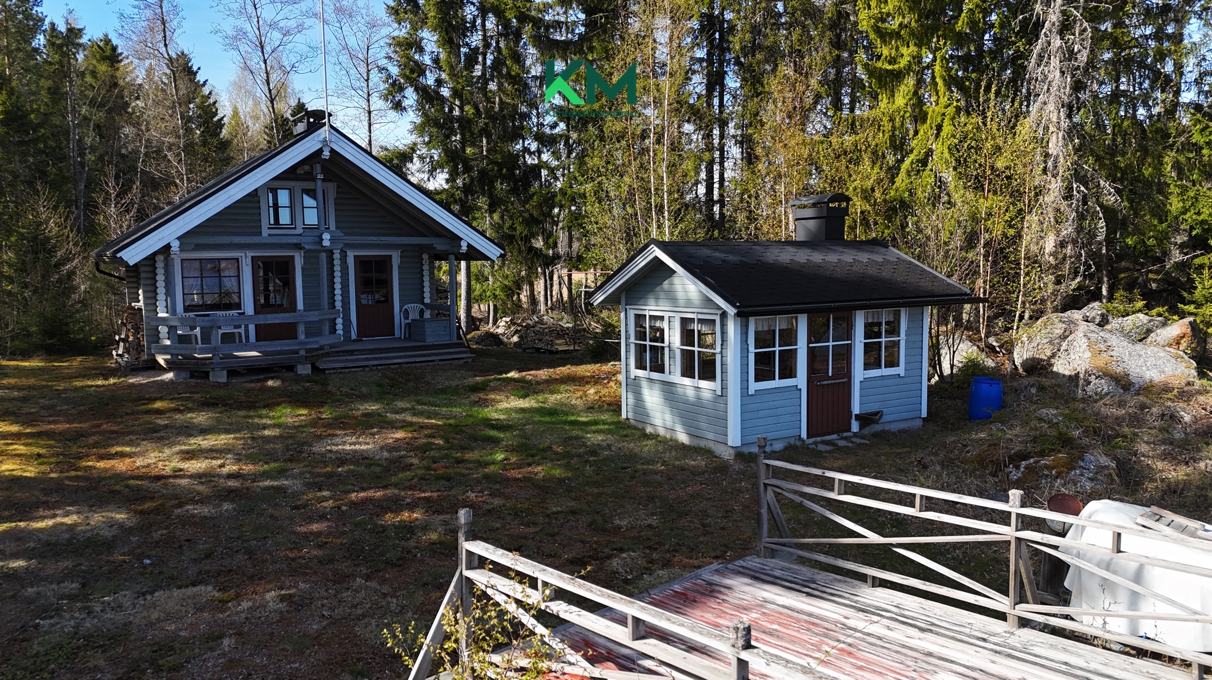 Saunamökki ja kesäkeittiö