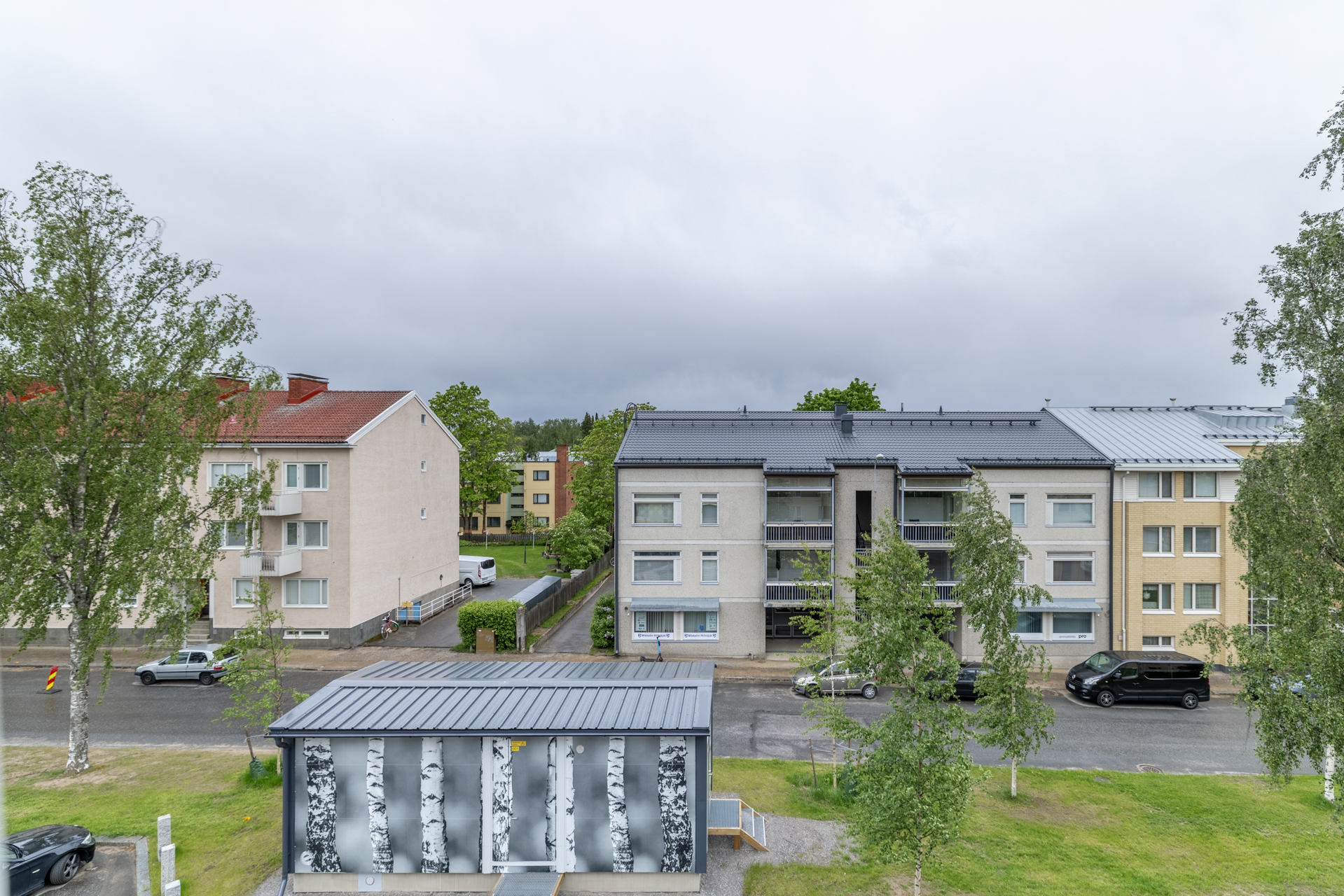 maisemaa parvekkeelta