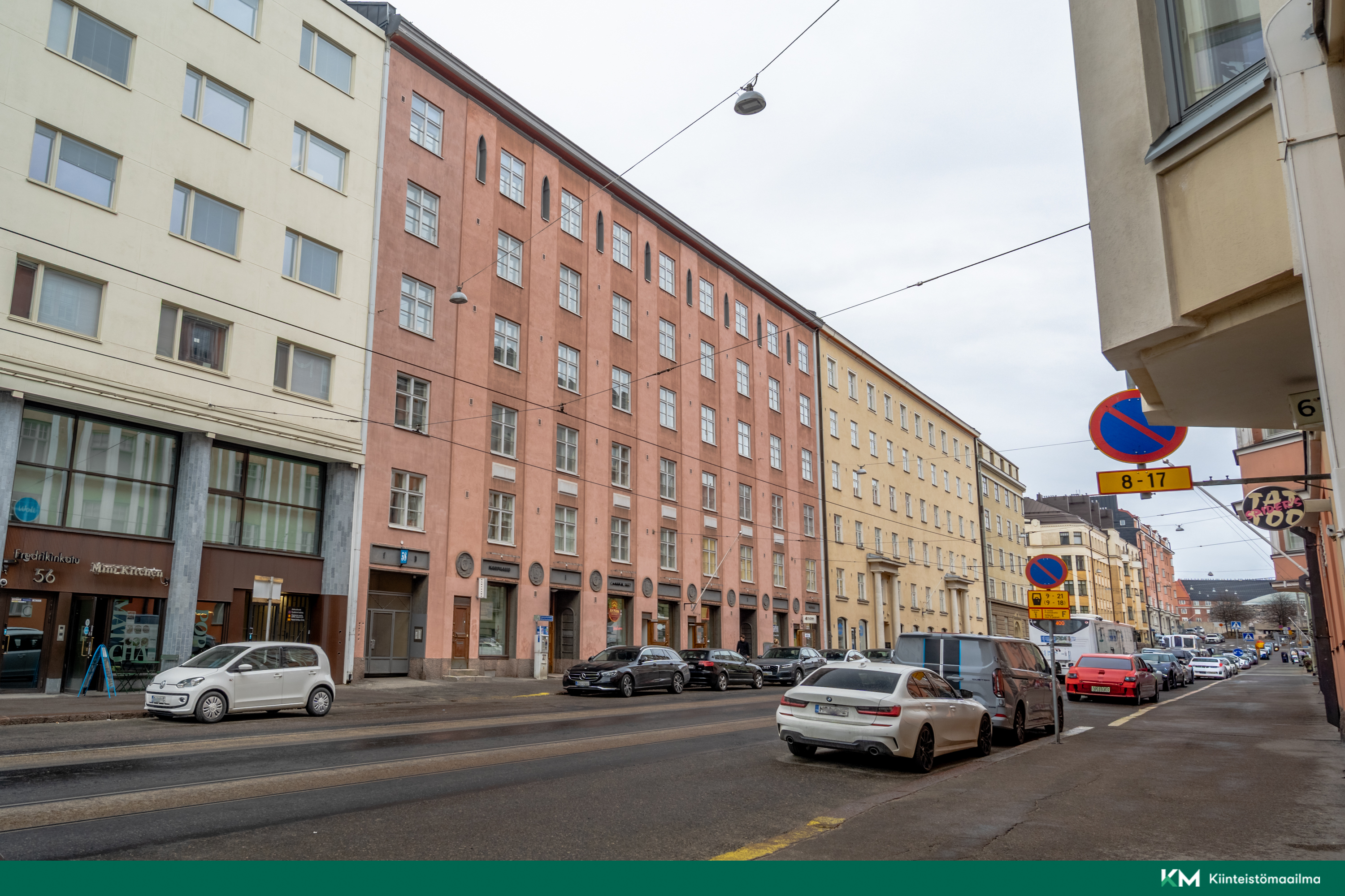 Fredrikinkatu 58, Kamppi, Helsinki