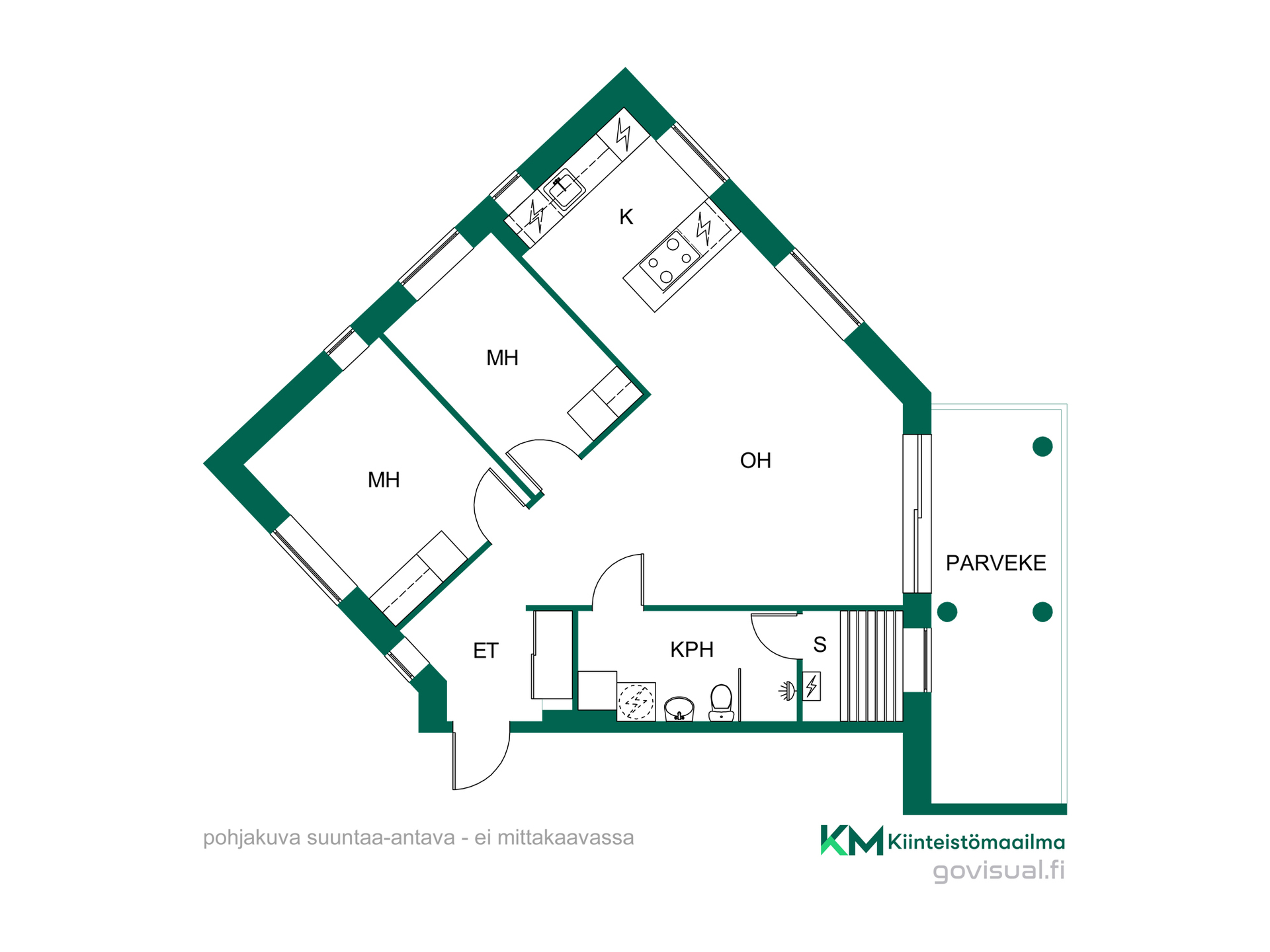 Pohjoinen Rantakatu 16 D 31, Tammisaari, Raasepori