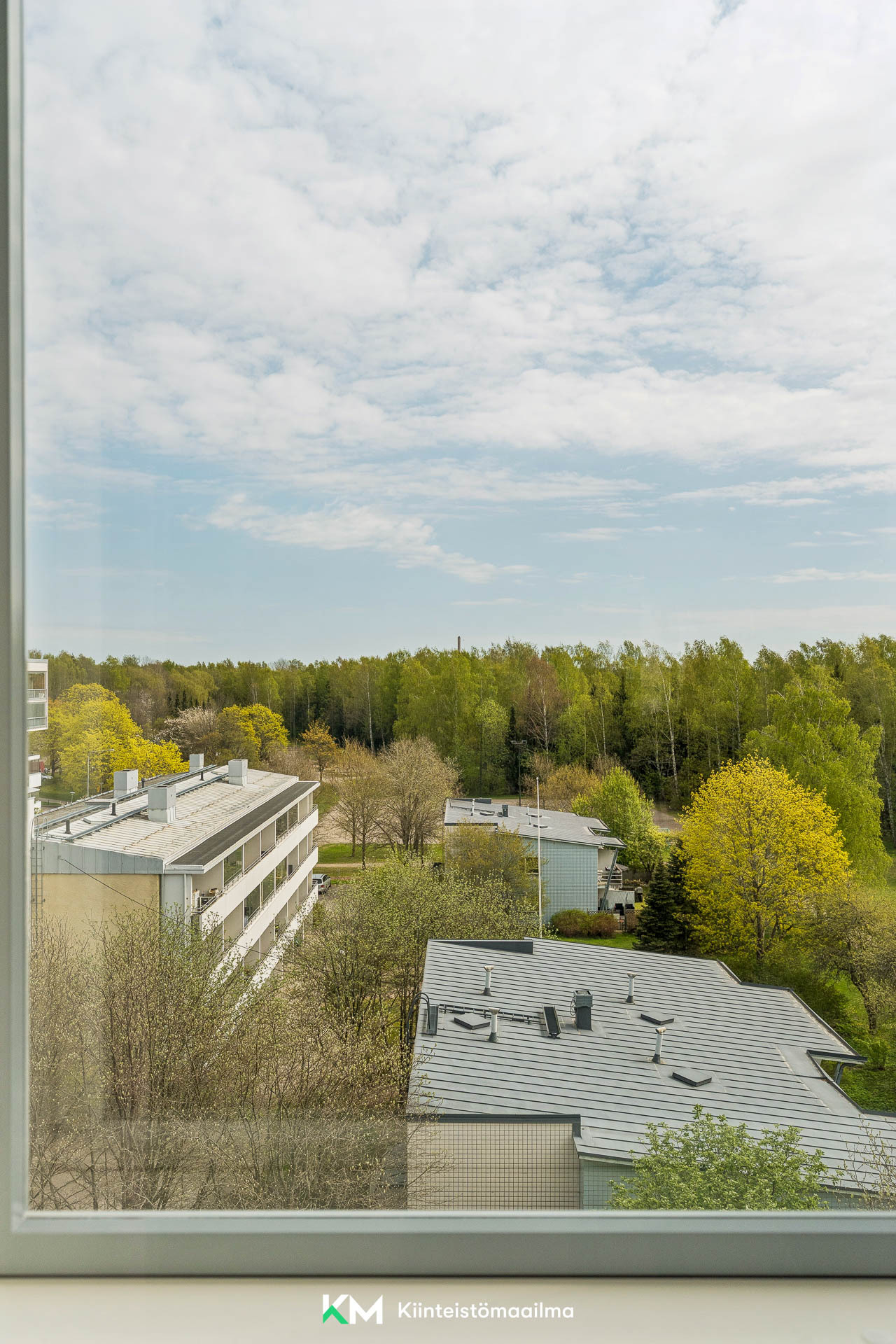 Näkymä makuuhuoneesta