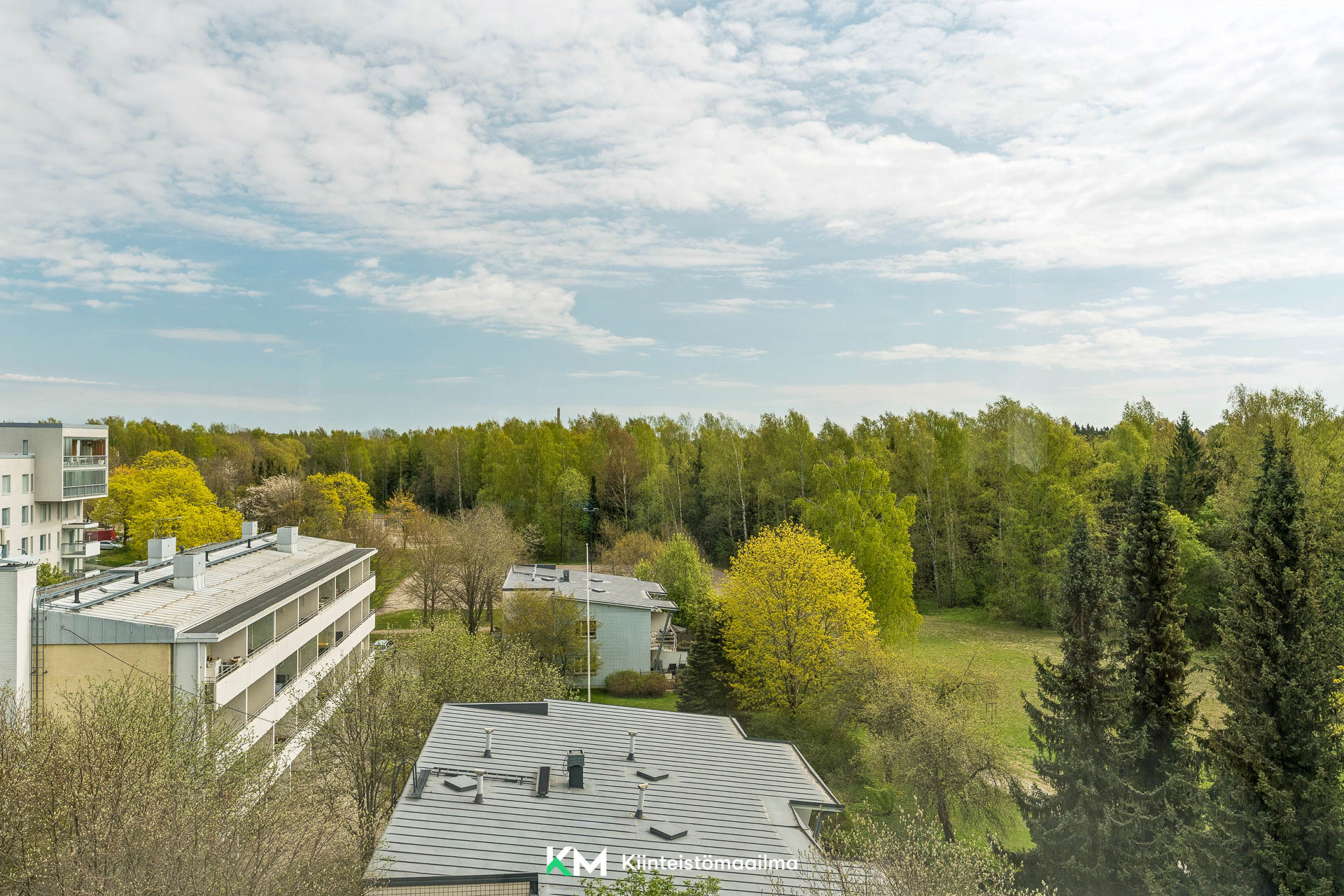 Näkymä makuuhuoneesta