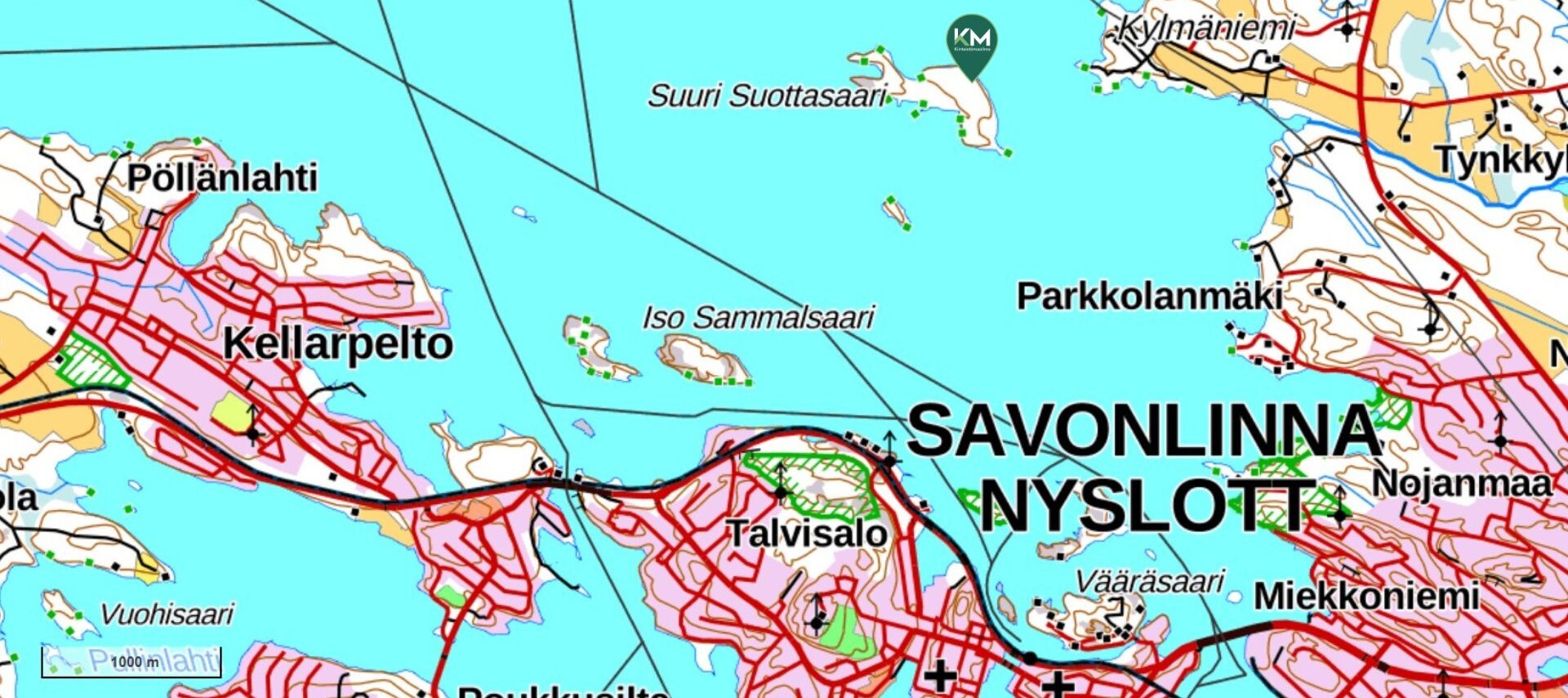 lähestymiskartta