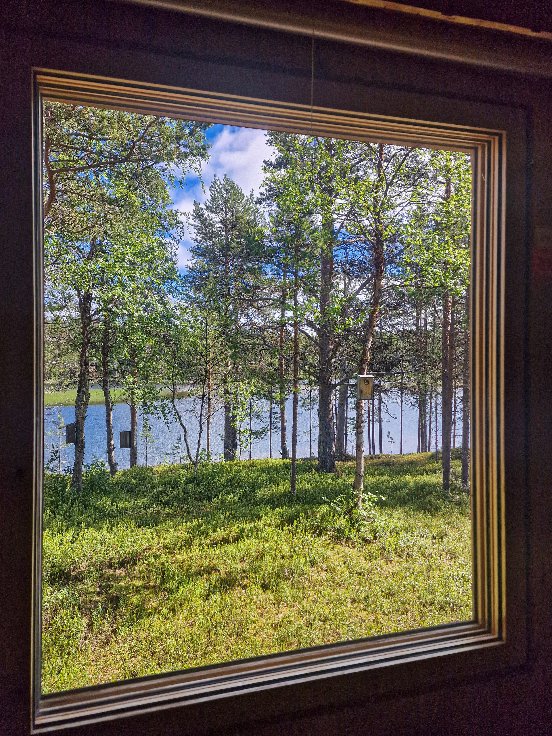 Maisemat keittiön ikkunasta