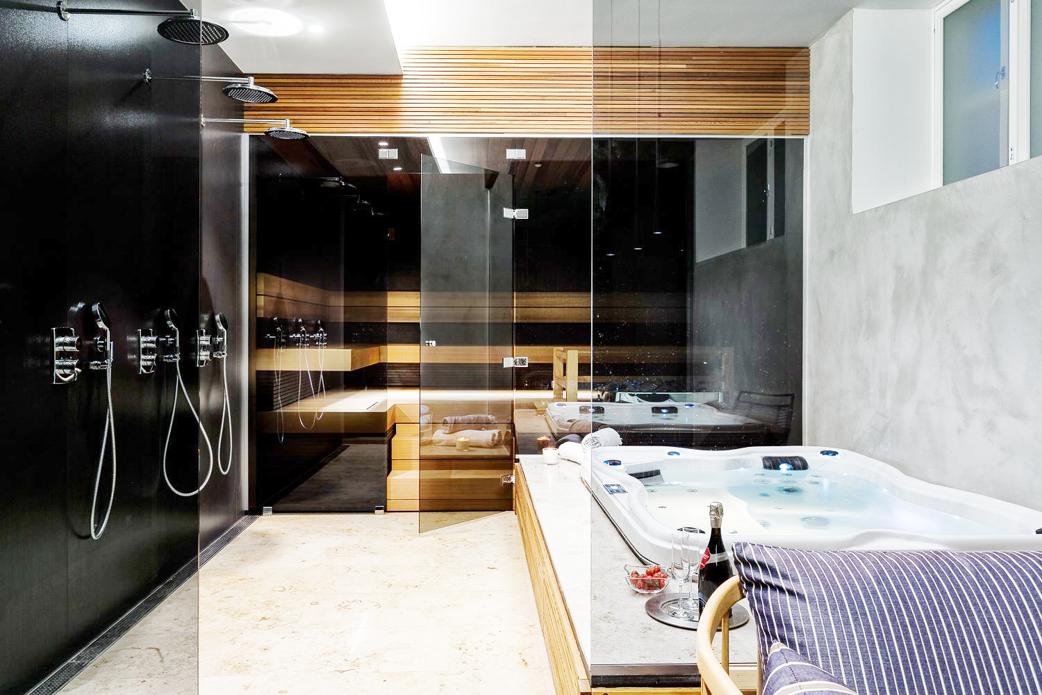 taloyhtiön spa- ja saunaosasto