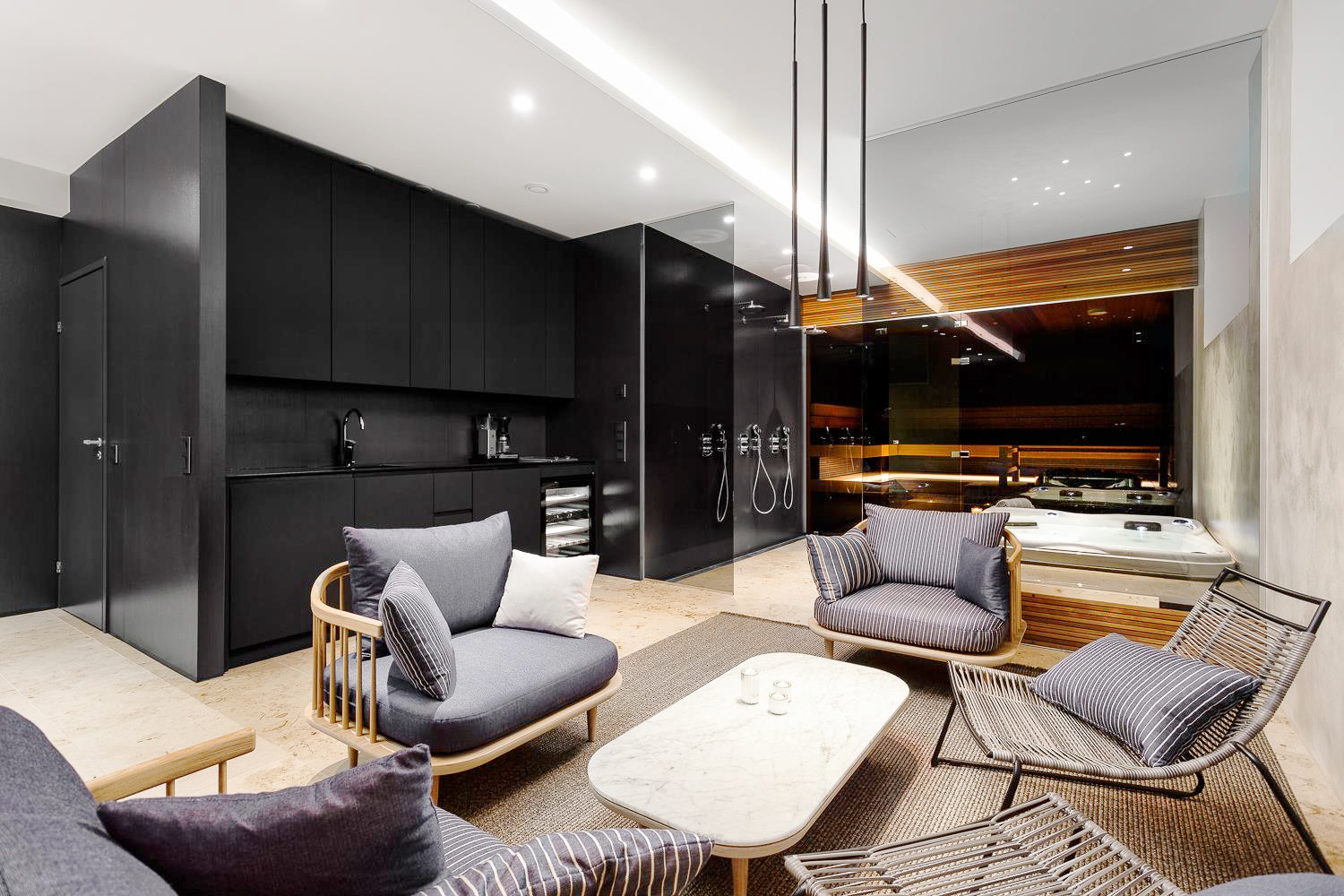 taloyhtiön spa- ja saunaosasto