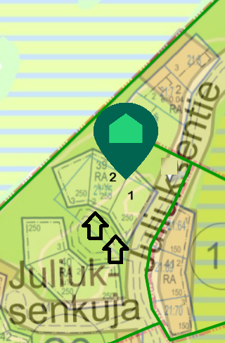 Juliuksentie, Ahvenkangas, Ylläsjärvi, Kittilä