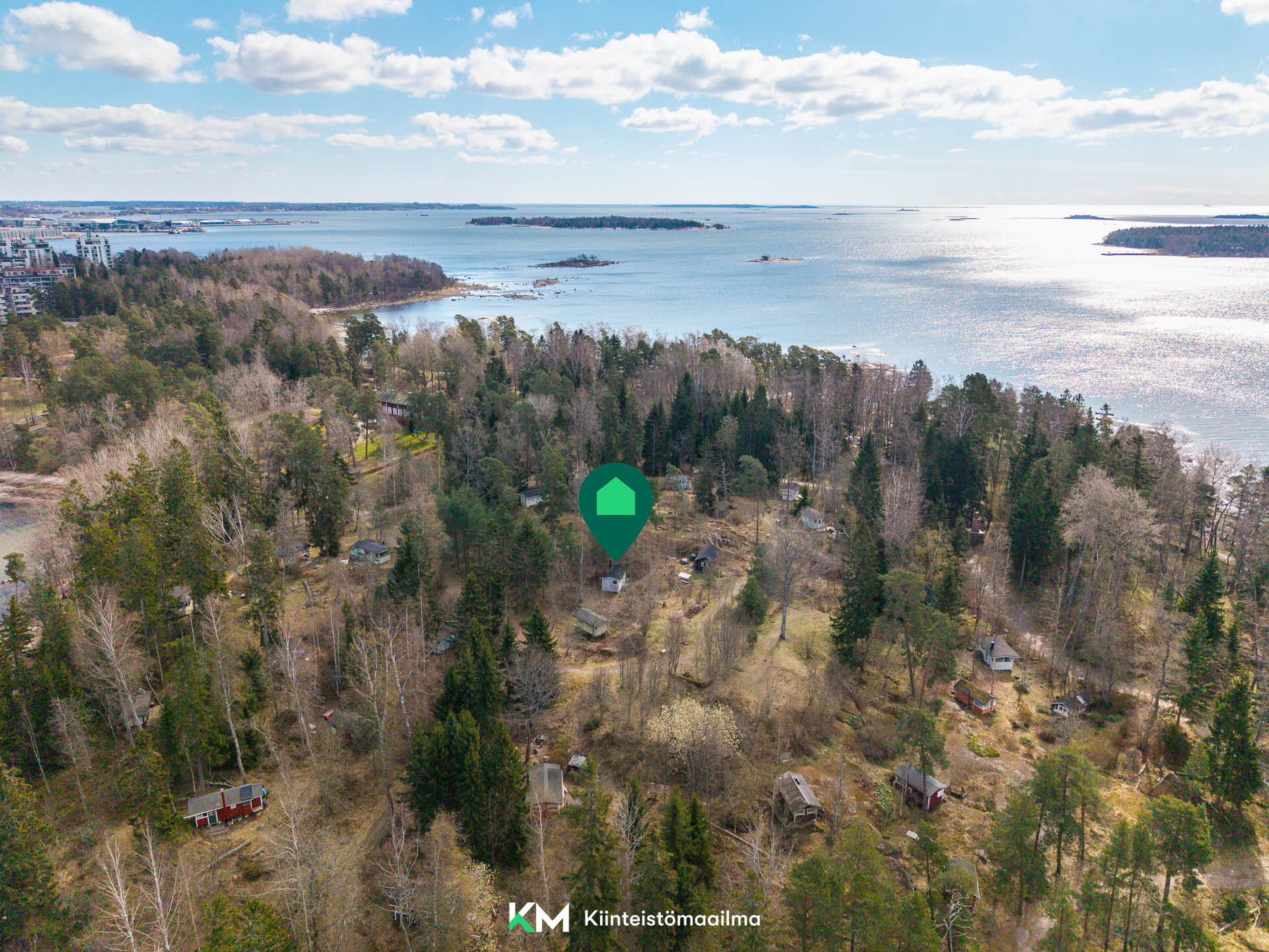 Kesämaja Särkiniemen kesämaja-alue mökki M38, Lauttasaari, Helsinki