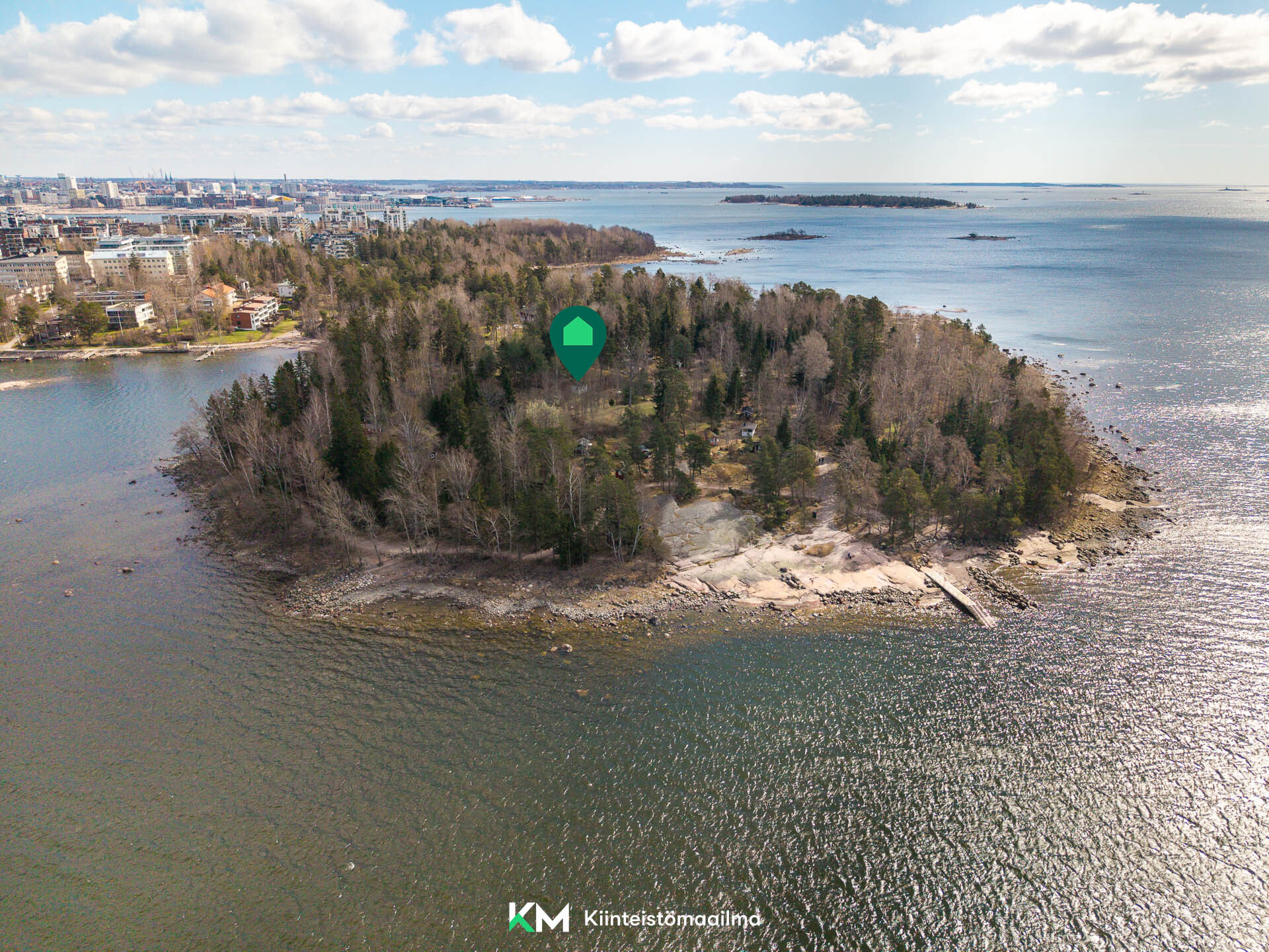 Kesämaja Särkiniemen kesämaja-alue mökki M38, Lauttasaari, Helsinki