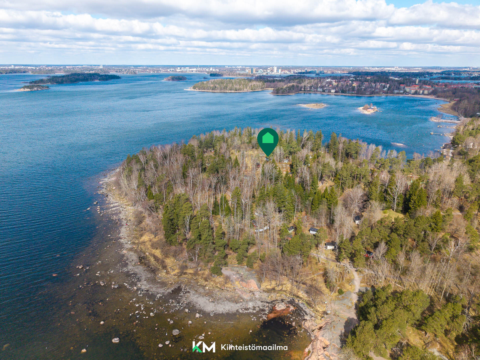 Kesämaja Särkiniemen kesämaja-alue mökki M38, Lauttasaari, Helsinki