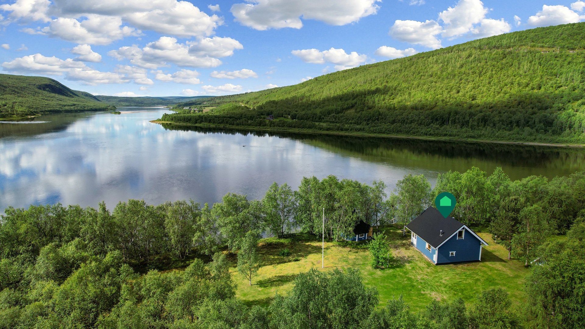 Kauniit maisemat Tenojoelle