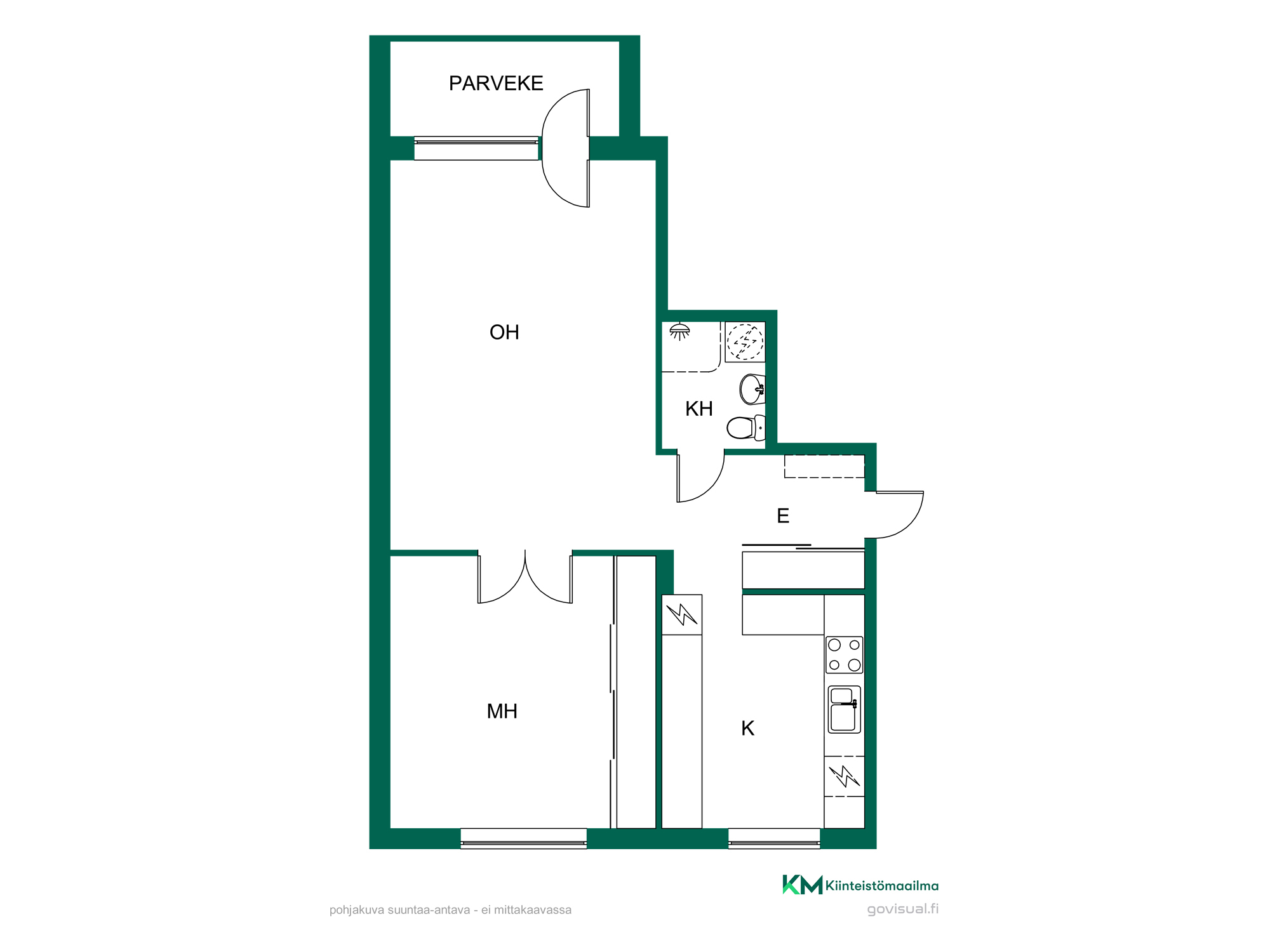 Kaskitie 15, Kaleva, Tampere