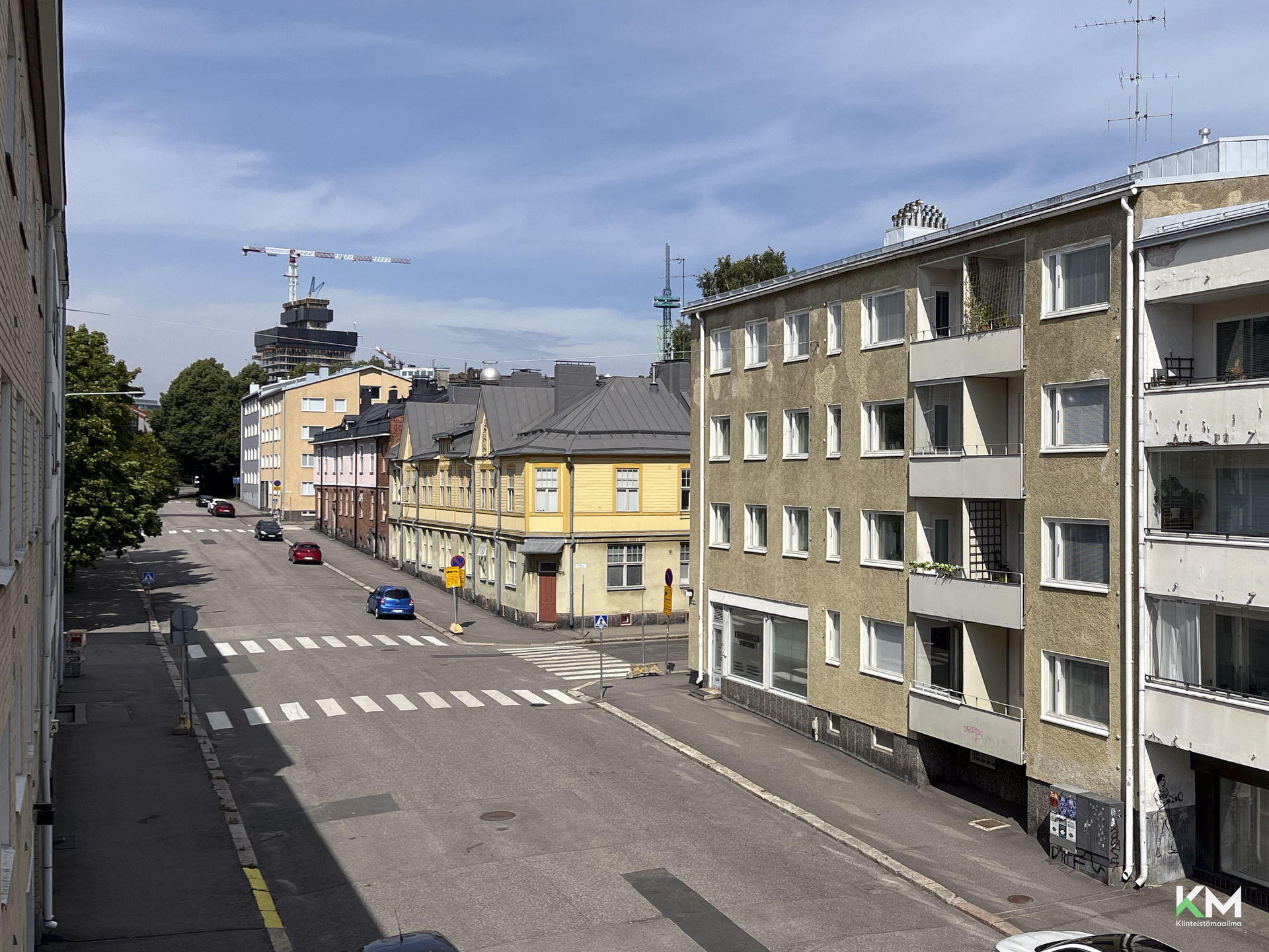 Näkymä Porvoonkadulle