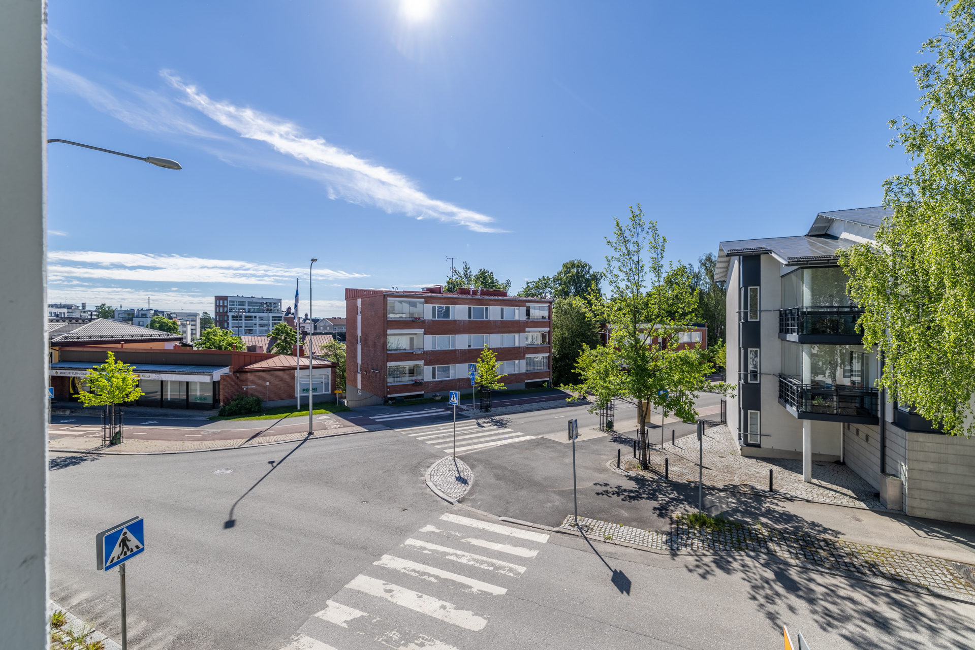näkymä parvekkeelta