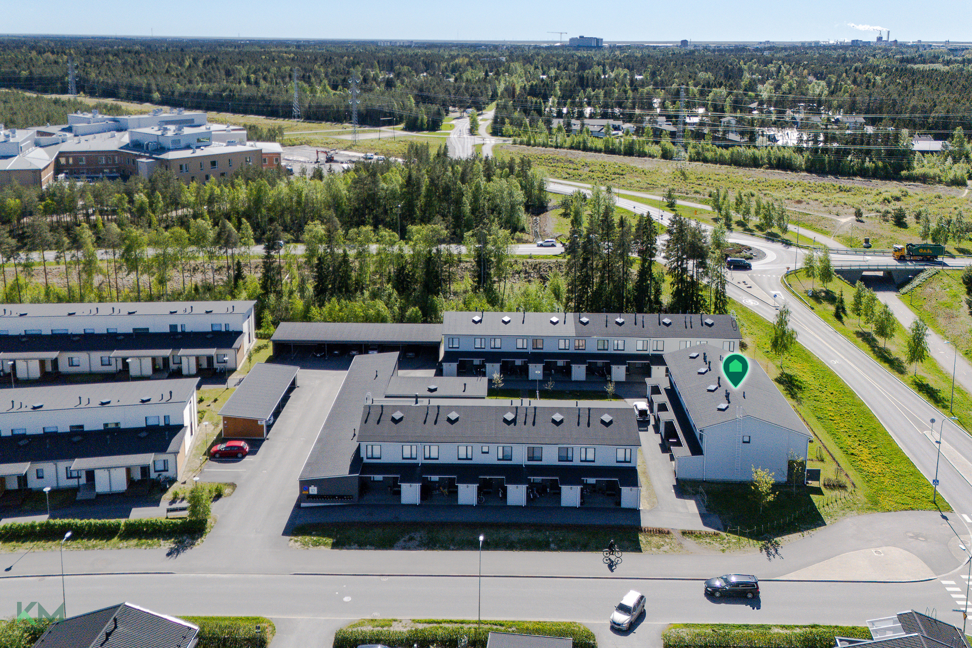 Savusaunantie 2, Kiulukangas, Oulu